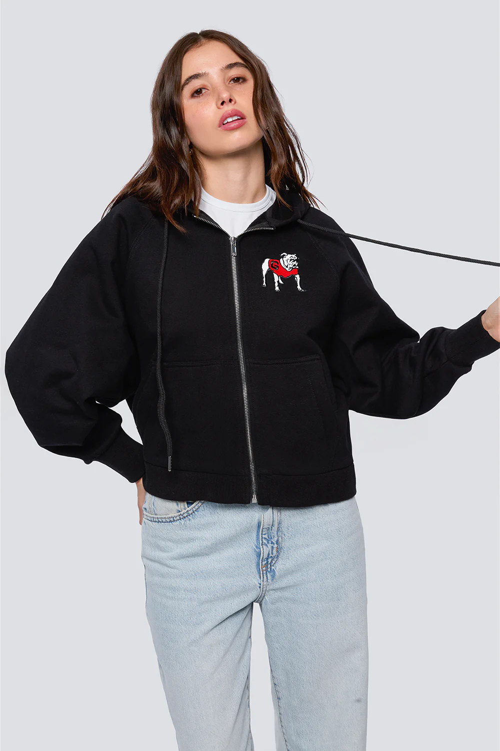 University of Georgia Raglan Zip-Up - Image 2