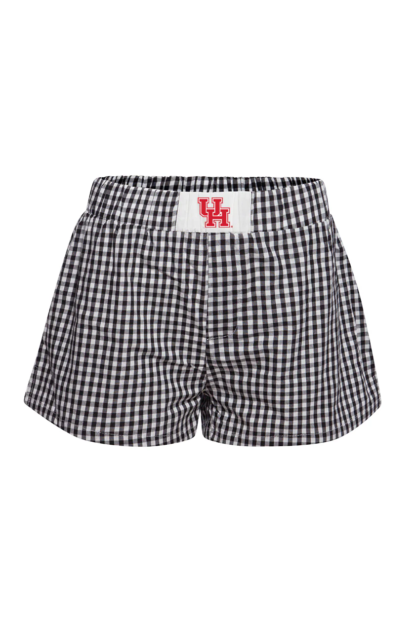 University of Houston Gameday Gingham Shorts - Image 3