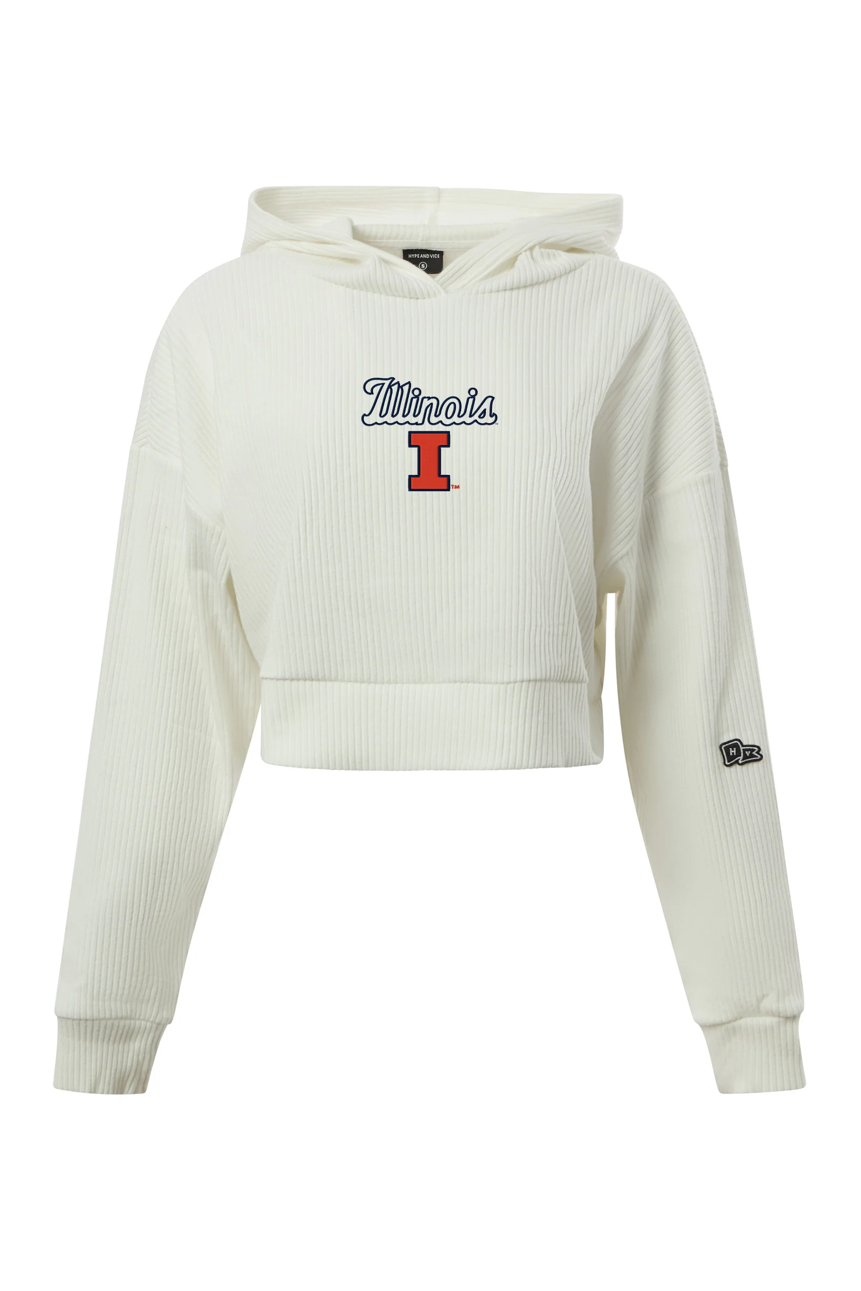 University of Illinois Warm-Up Cropped Hoodie