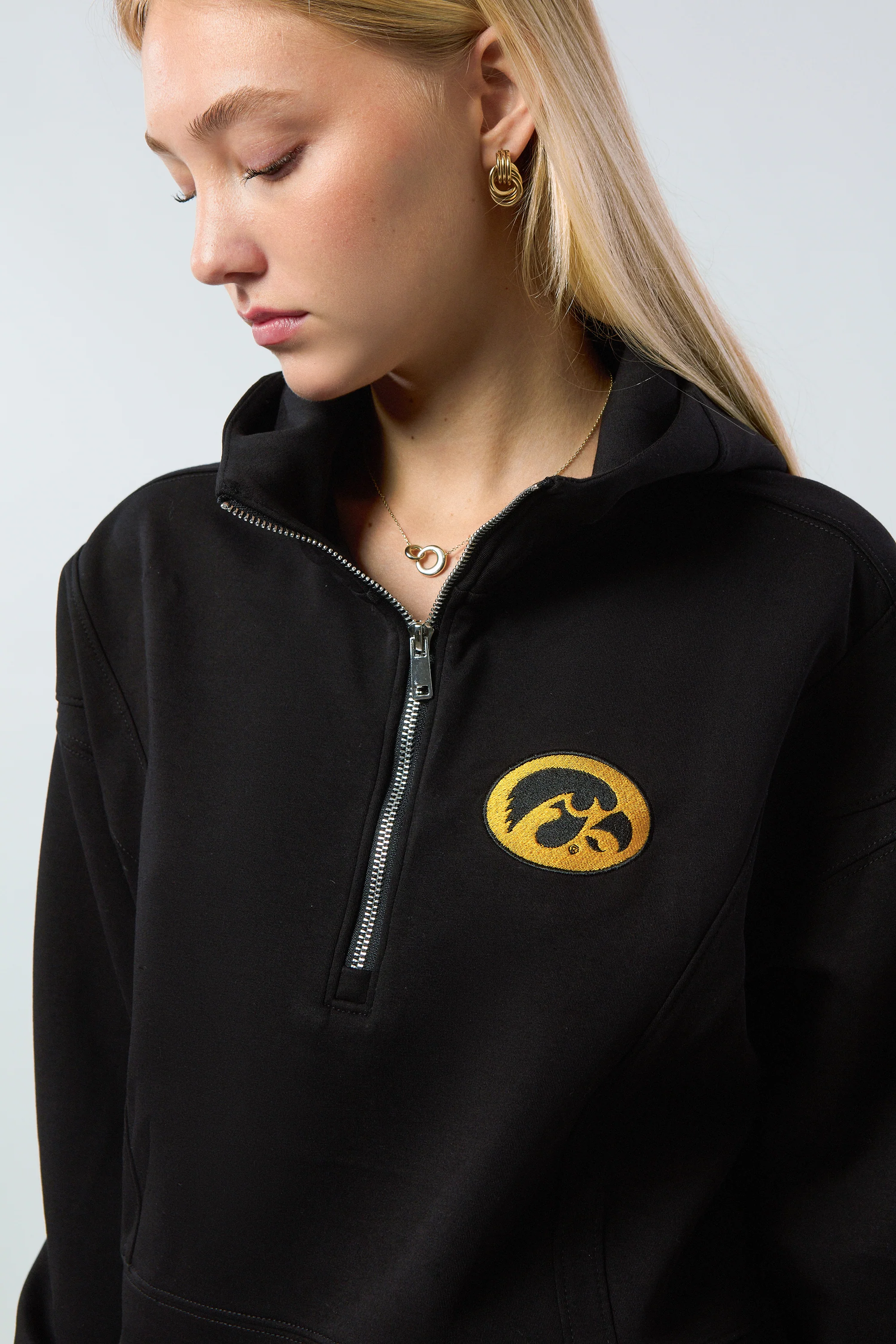 University of Iowa Butter Sport Half-Zip - Image 2