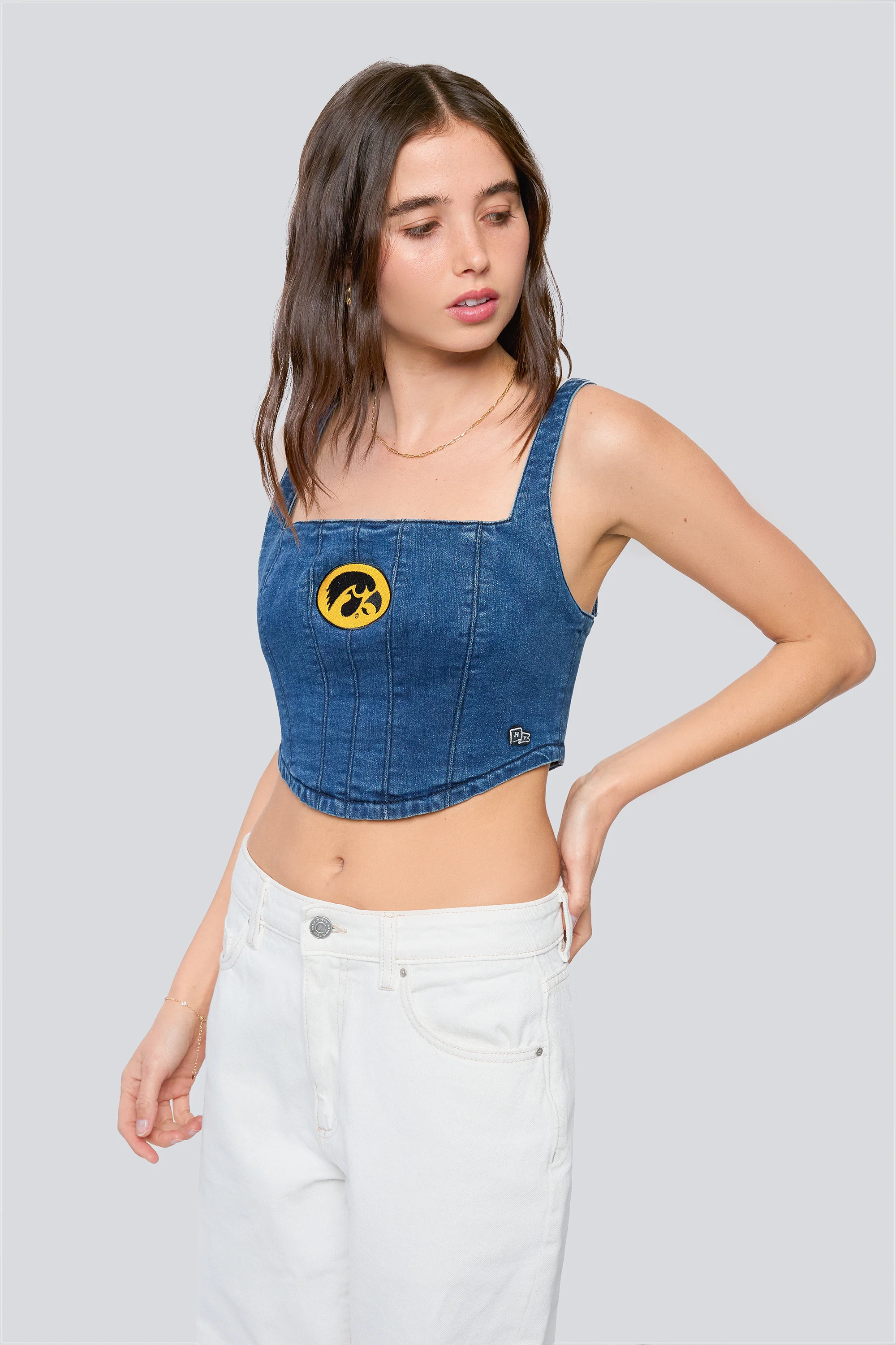 University of Iowa Denim Corset - Image 3