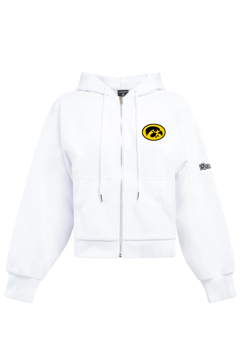 University of Iowa Raglan Zip-Up - Image 3