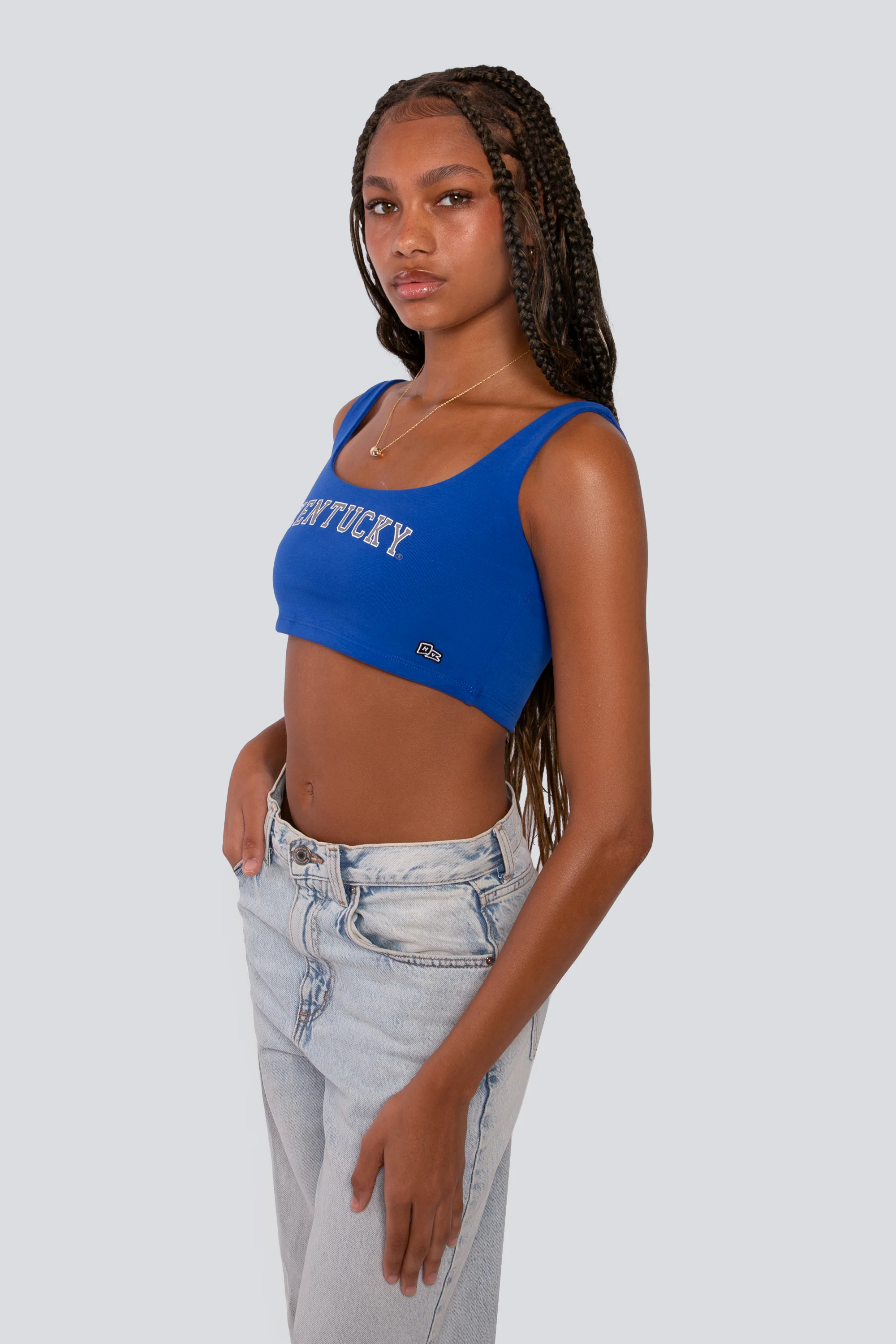 Kentucky Scoop Neck Crop Top - Image 2