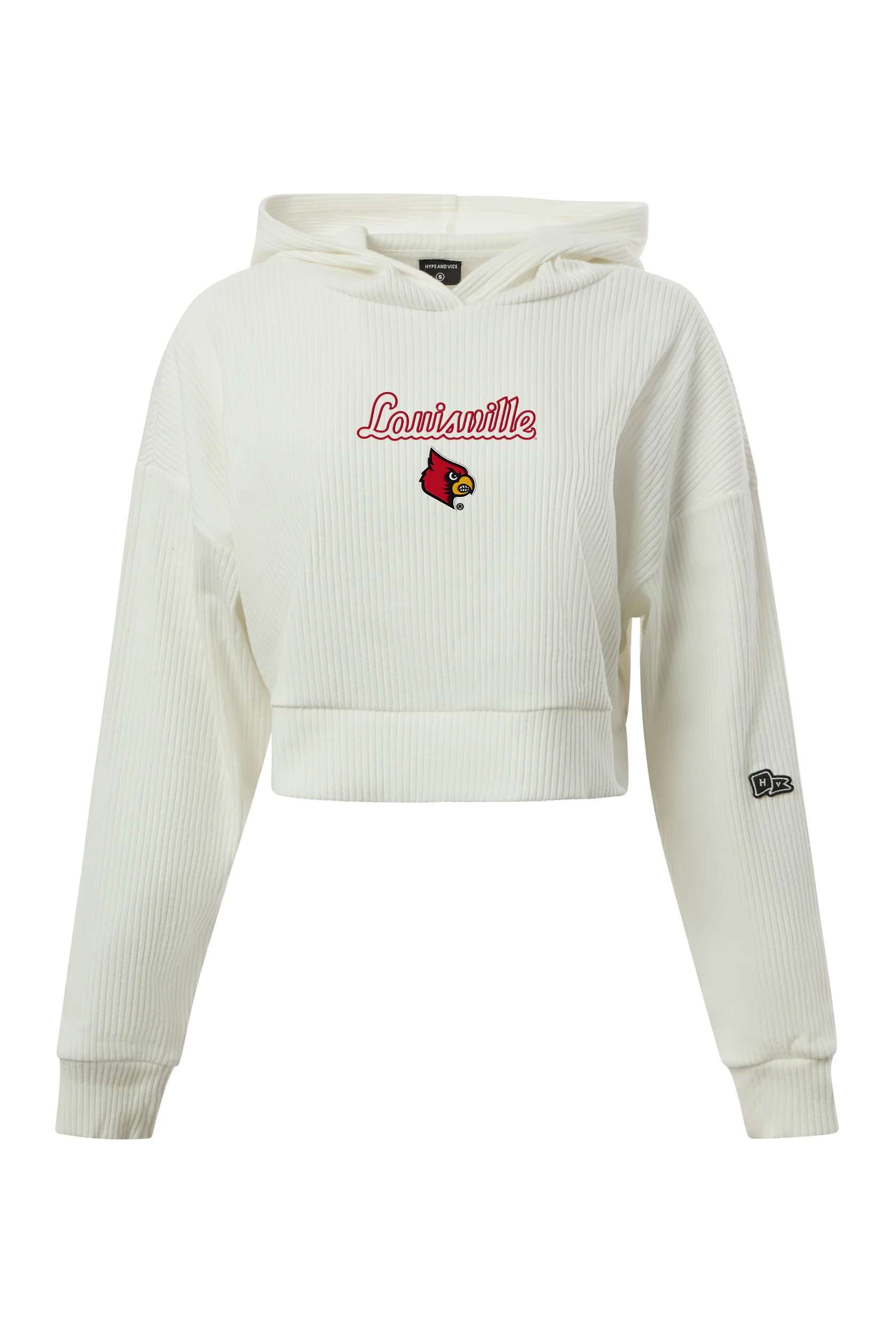University of Louisville Warm-Up Cropped Hoodie