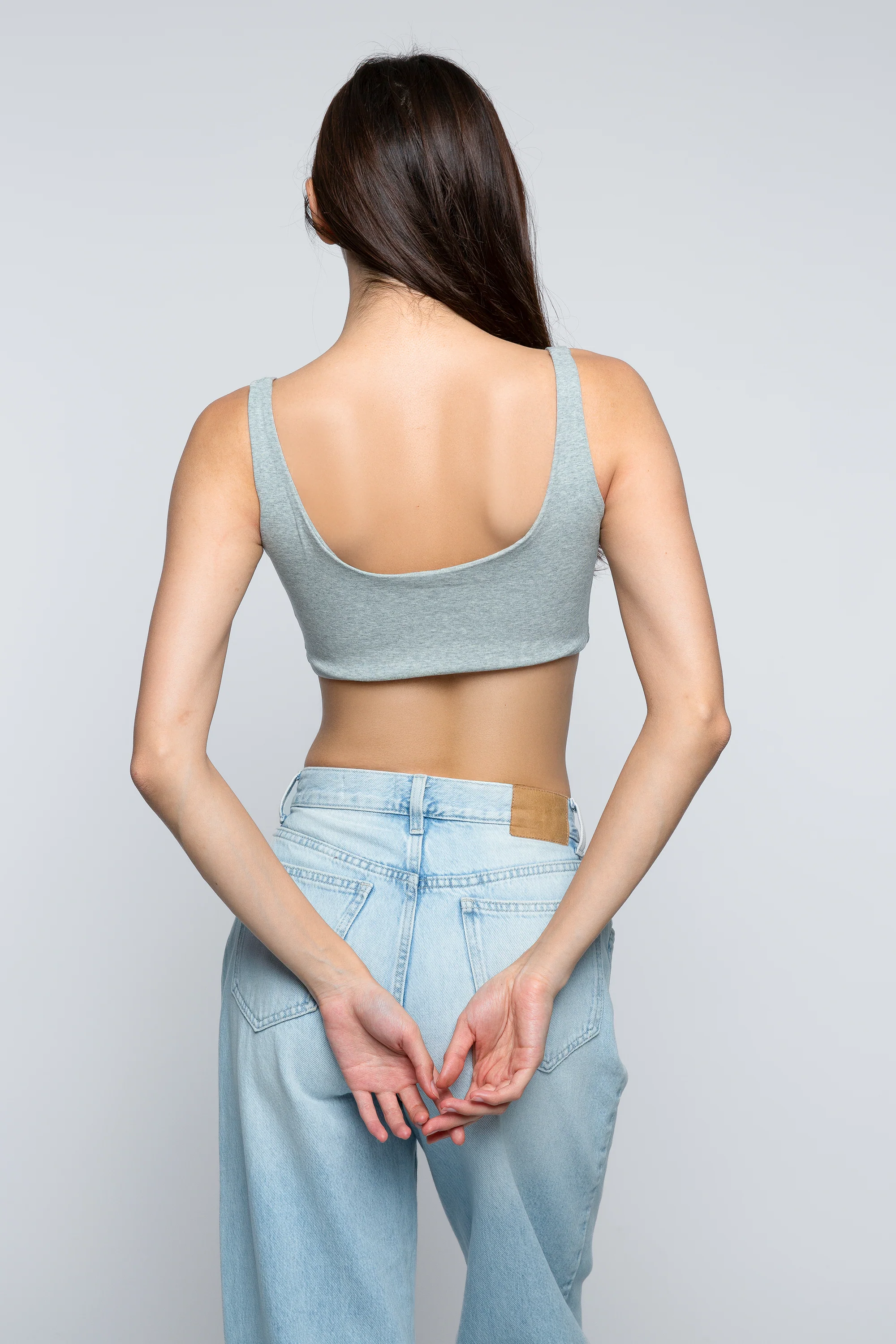 University of Massachusetts Scoop Neck Crop Top - Image 3