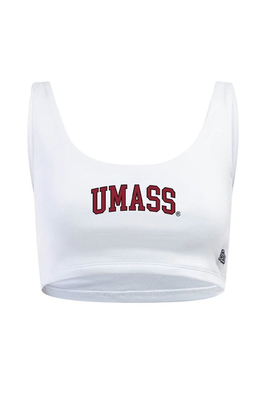 University of Massachusetts Scoop Neck Crop Top - Image 4
