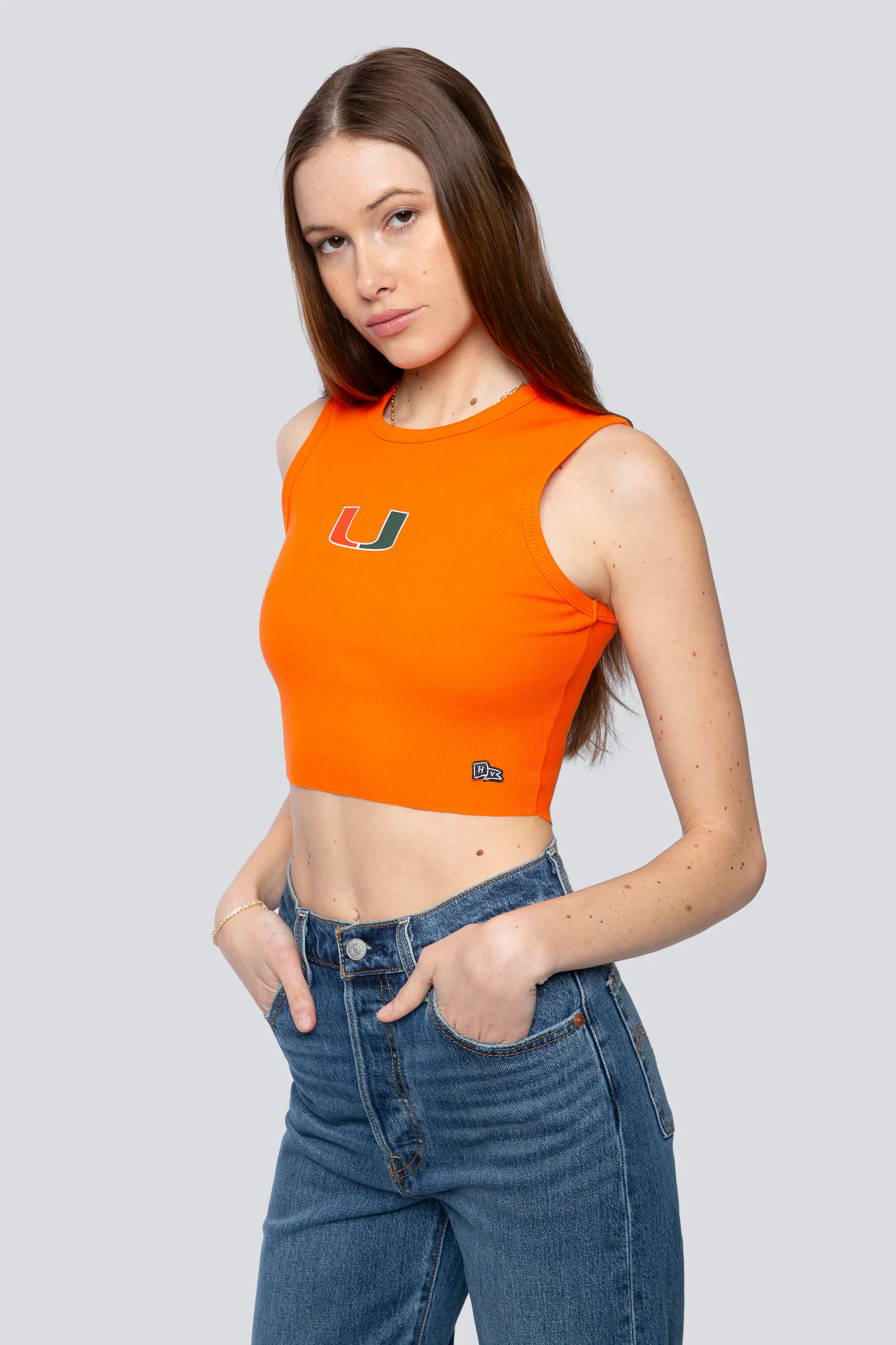 University of Miami Cut Off Tank - Image 3