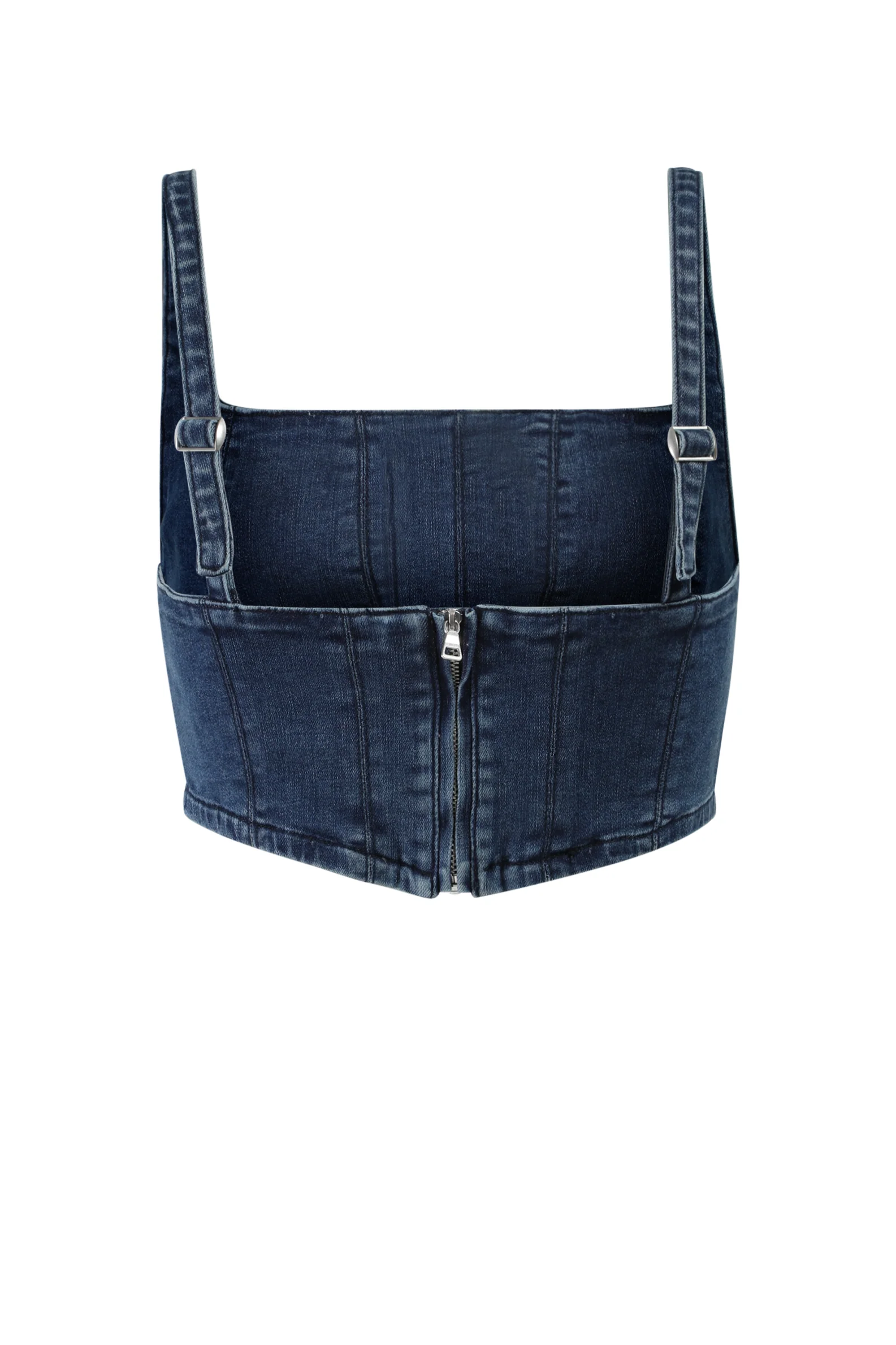 University of Michigan Denim Corset - Image 7