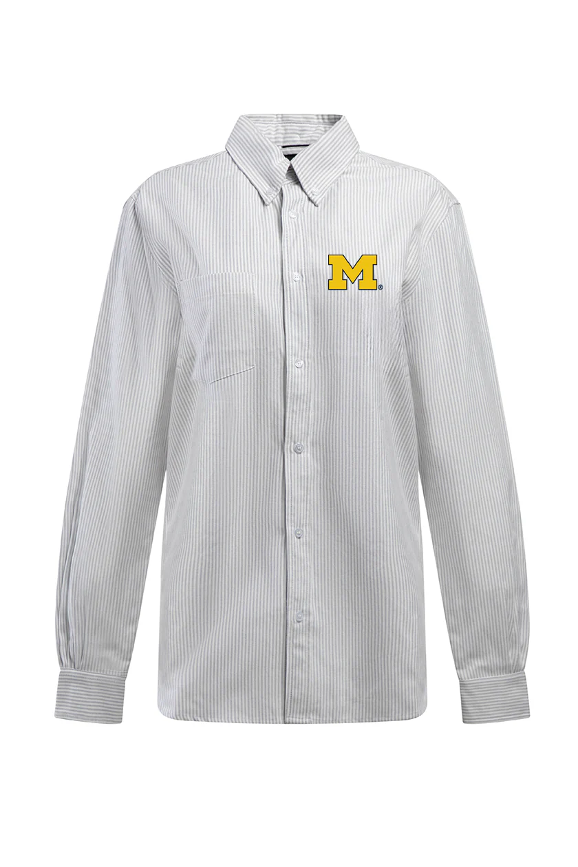 University of Michigan Hamptons Button Down - Image 7