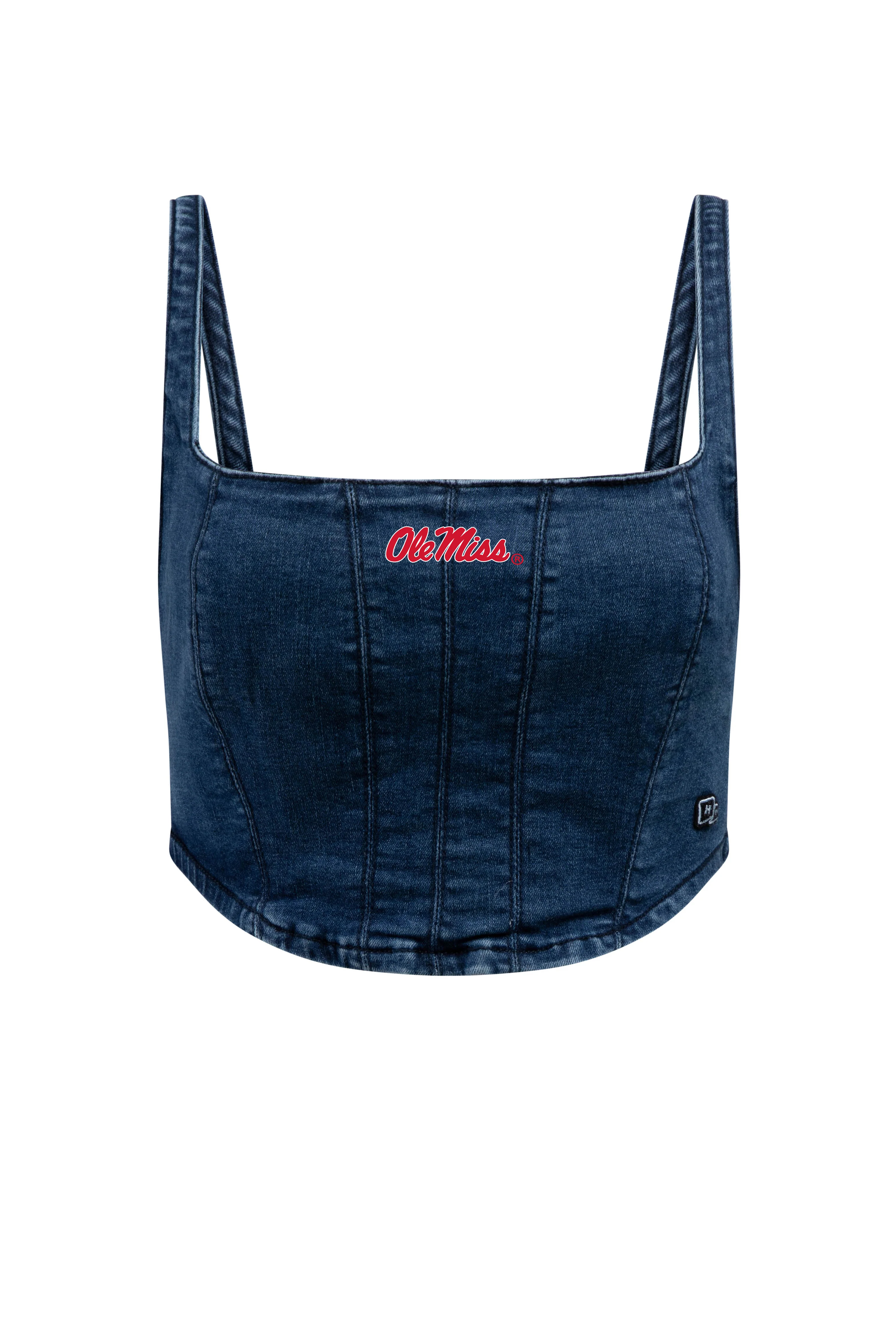 Ole Miss Denim Corset