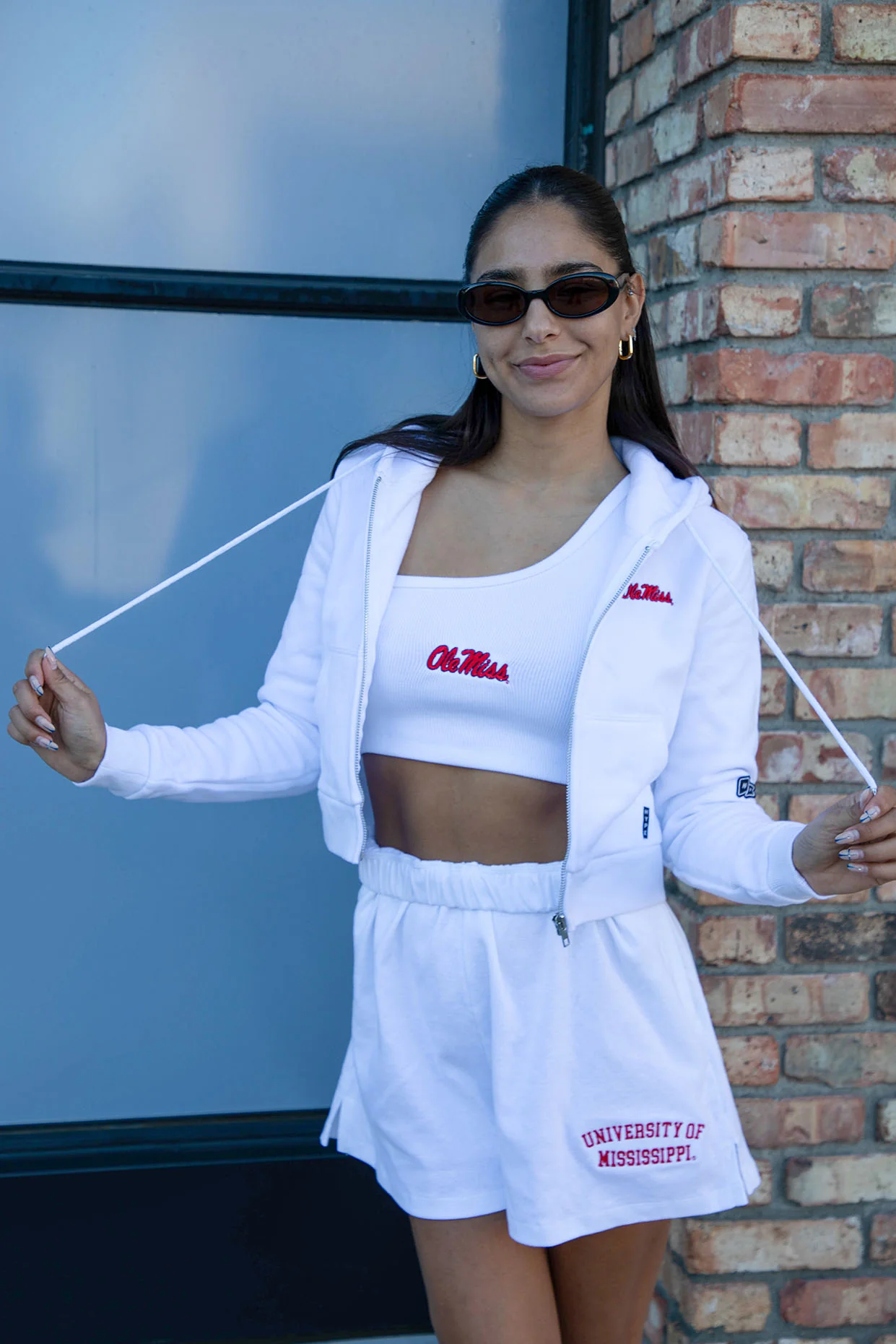 Ole Miss Mia Zip Sweater - Image 2