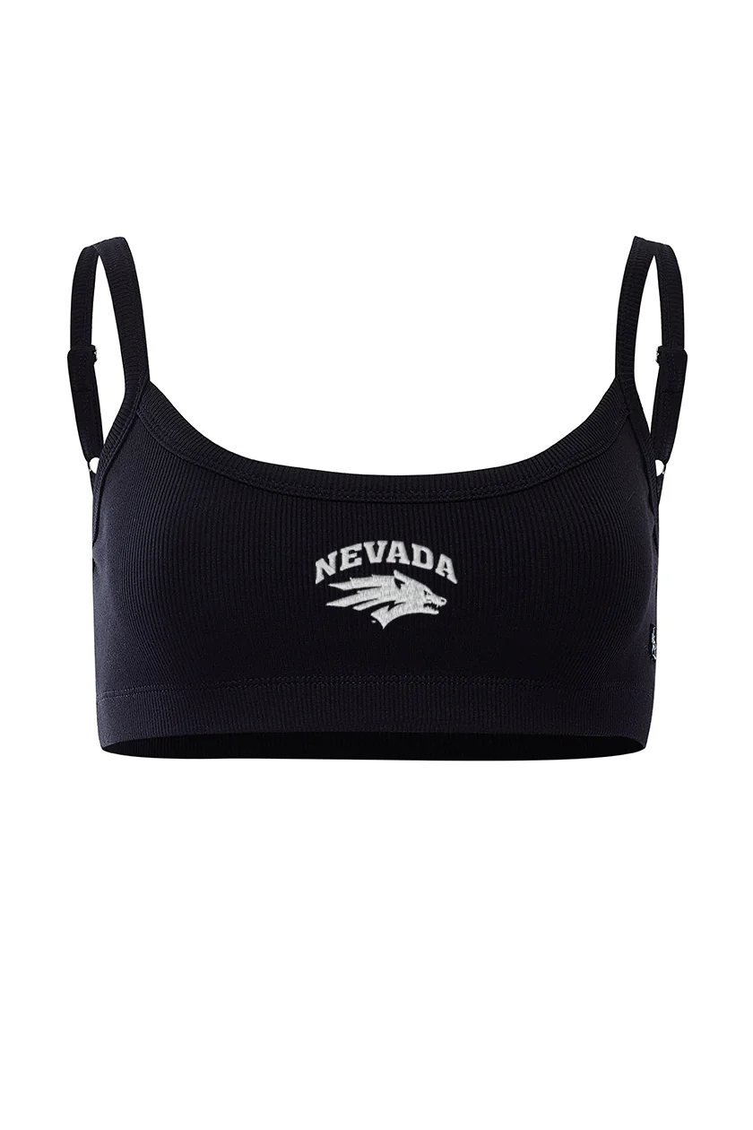 University of Nevada Reno Rib Bra Top - Image 3