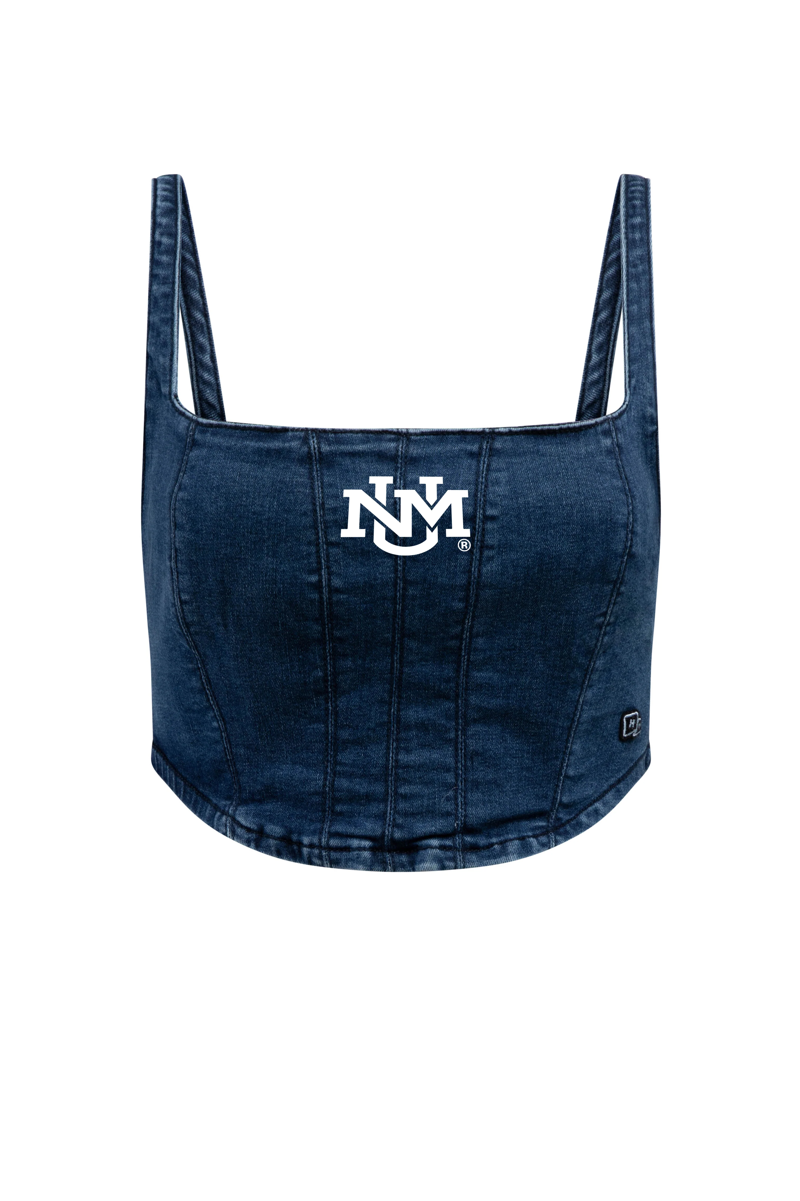 University of New Mexico Denim Corset - Image 3