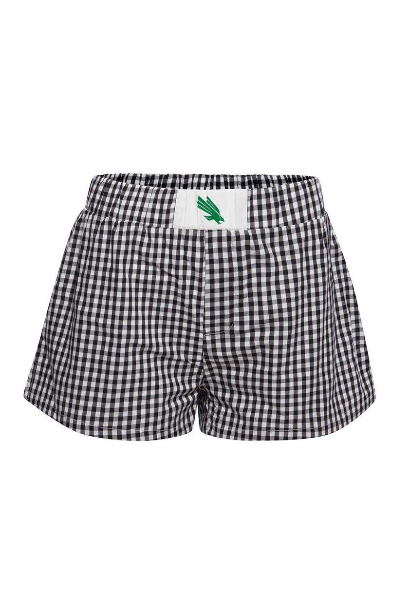 University of North Texas Gameday Gingham Shorts