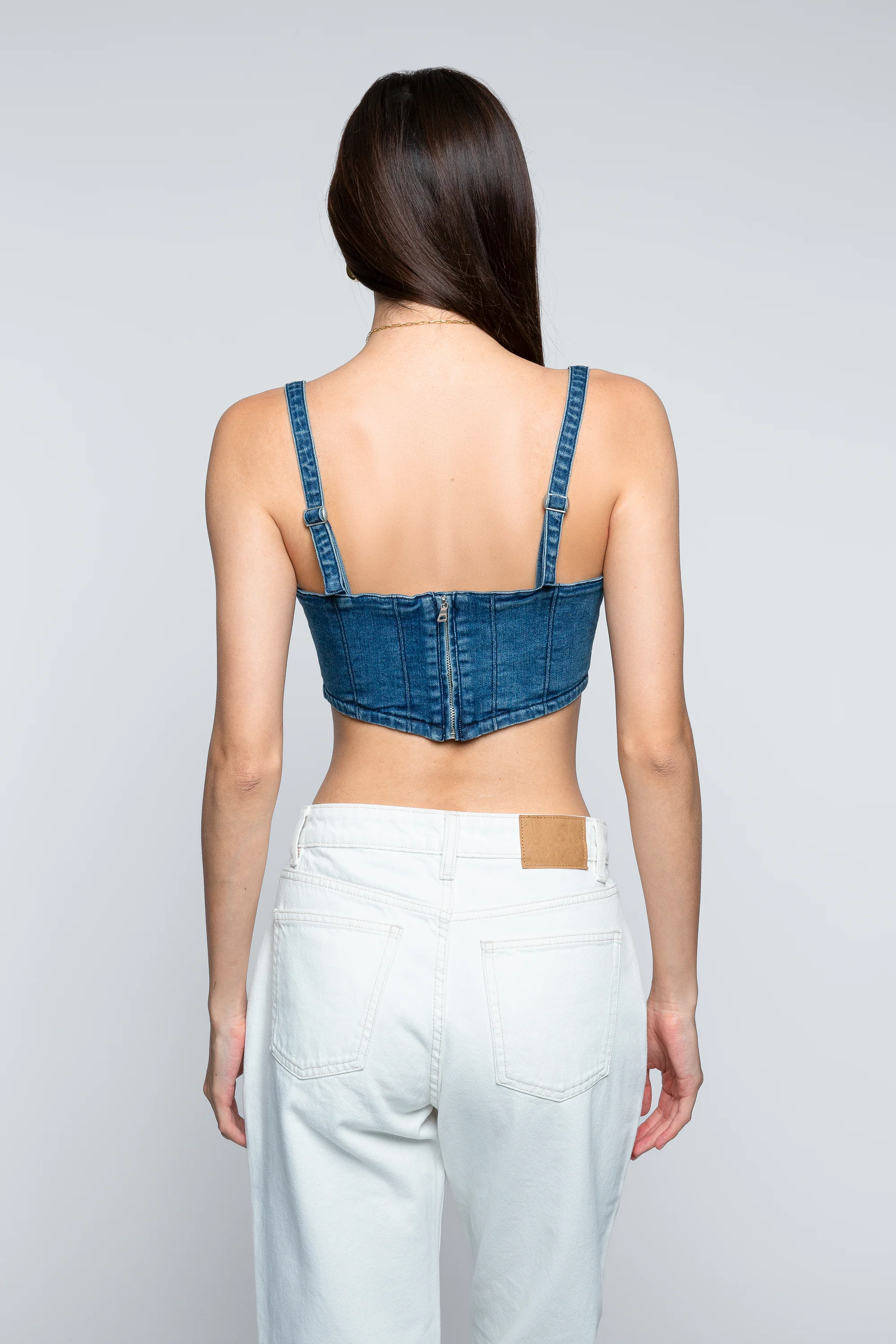 Notre Dame Denim Corset - Image 3