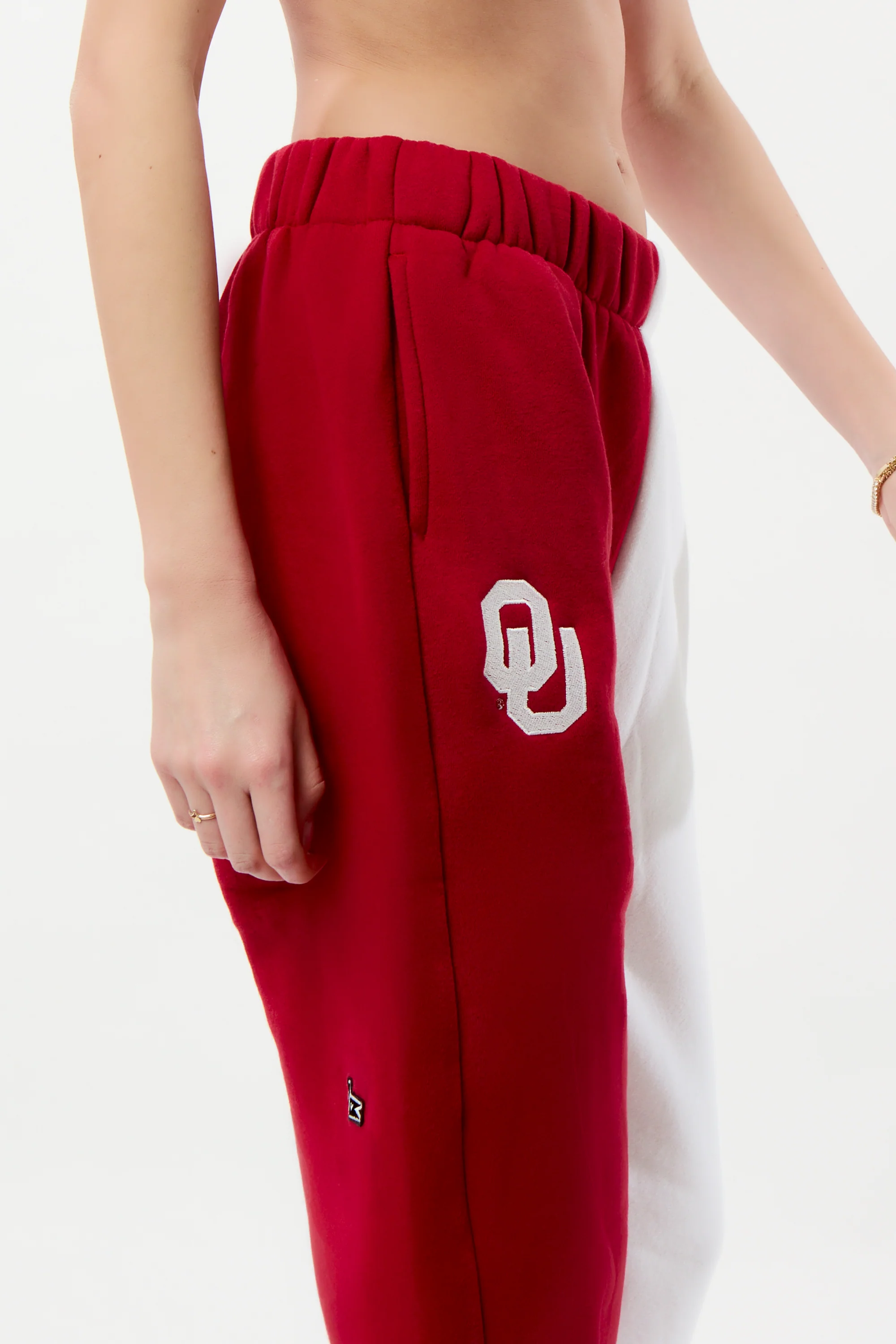University of Oklahoma Color-Block Sweats - Image 2