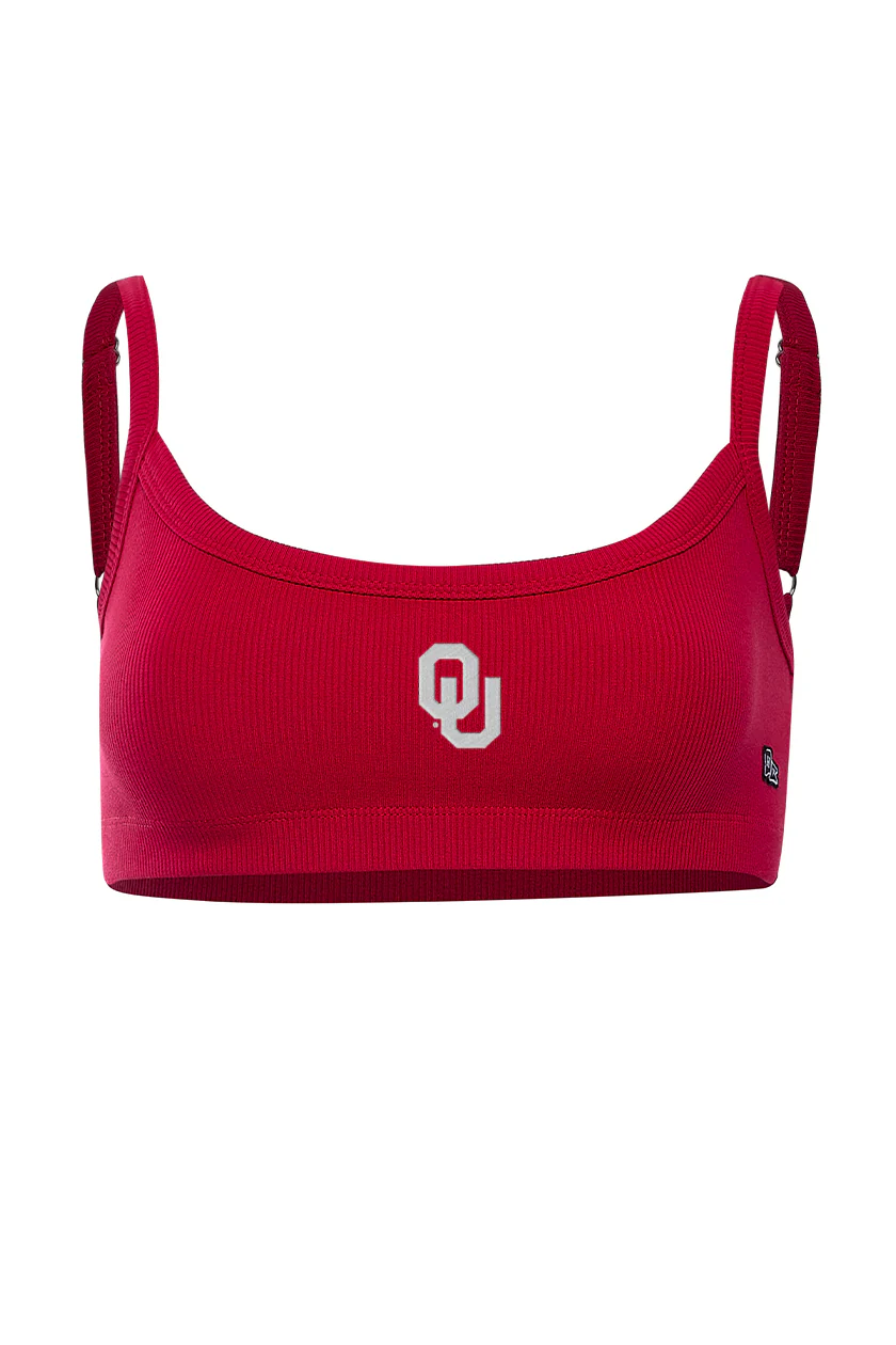 University of Oklahoma Rib Bra Top - Image 4