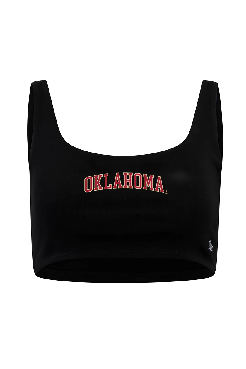 University of Oklahoma | Scoop Neck Crop Top - Image 12