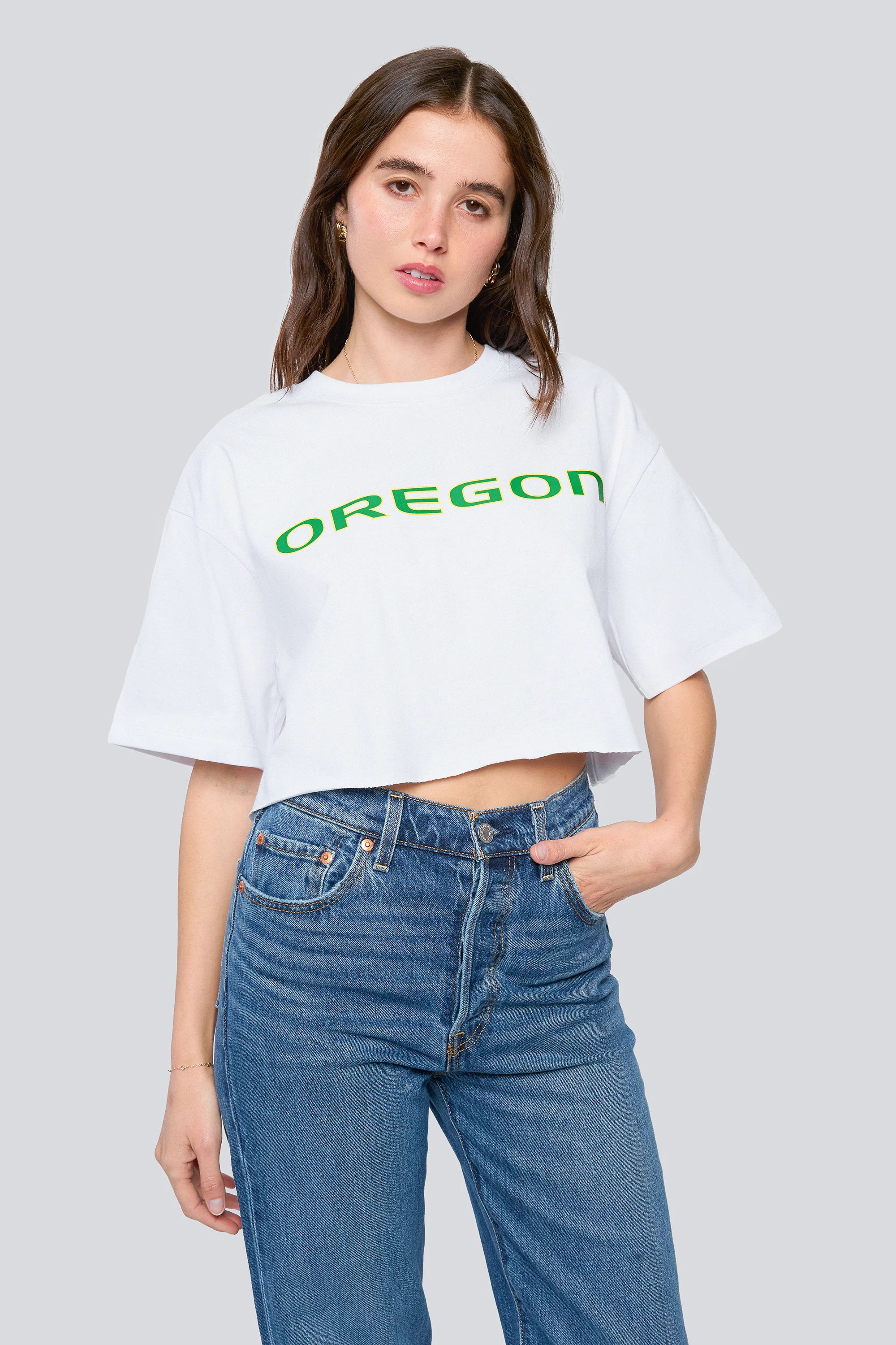 University of Oregon Track Top