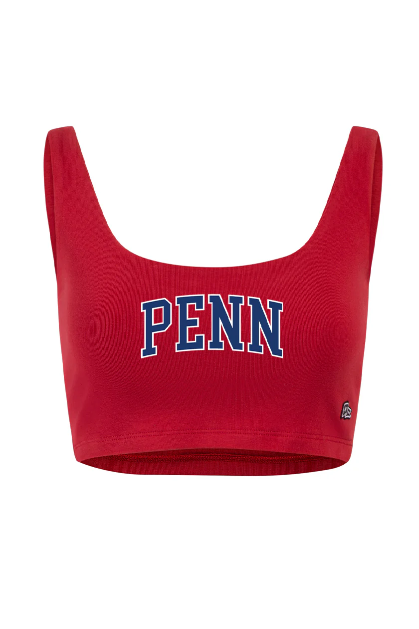 University of Pennsylvania Scoop Neck Crop Top - Image 12