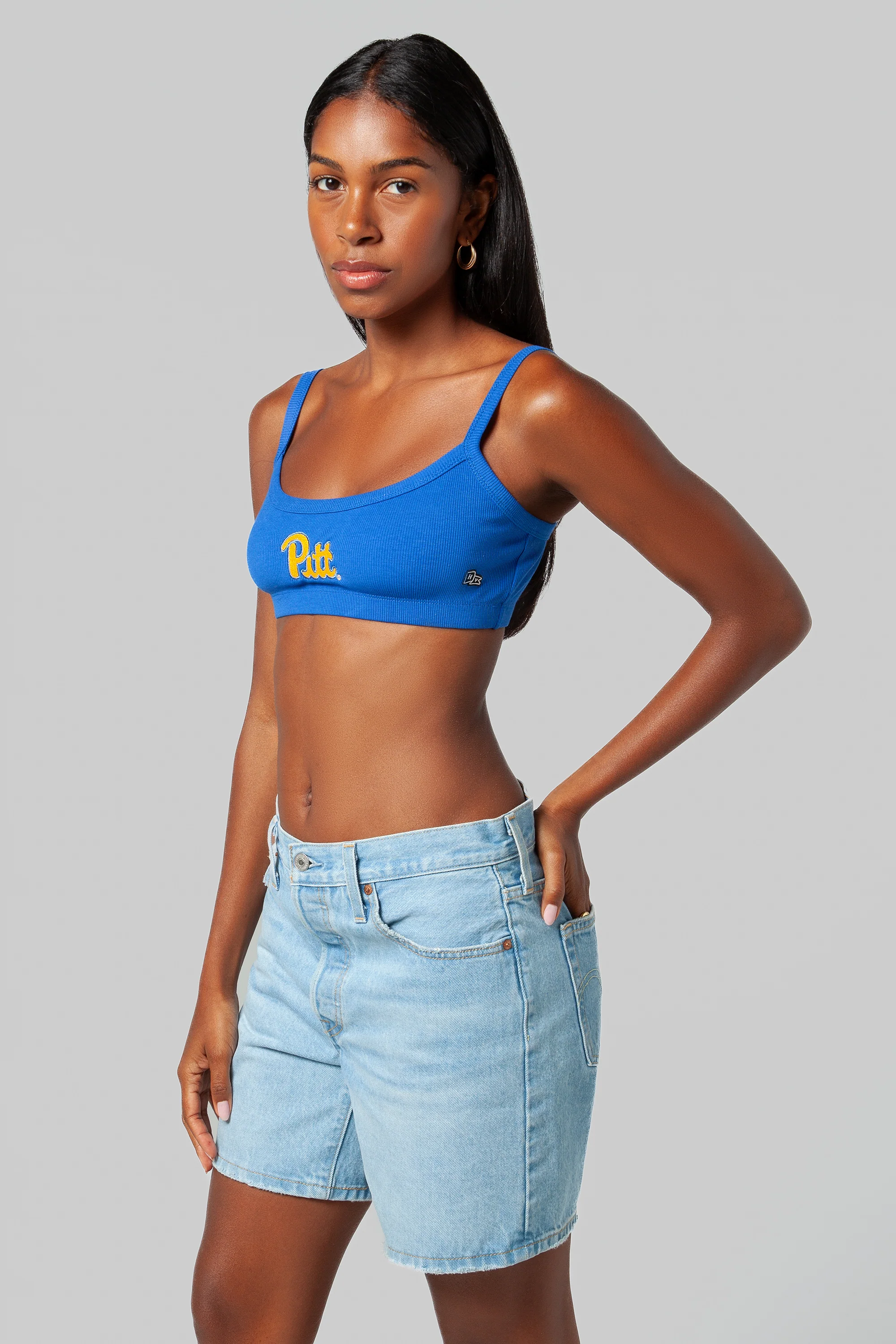 University of Pittsburgh Rib Bra Top - Image 2