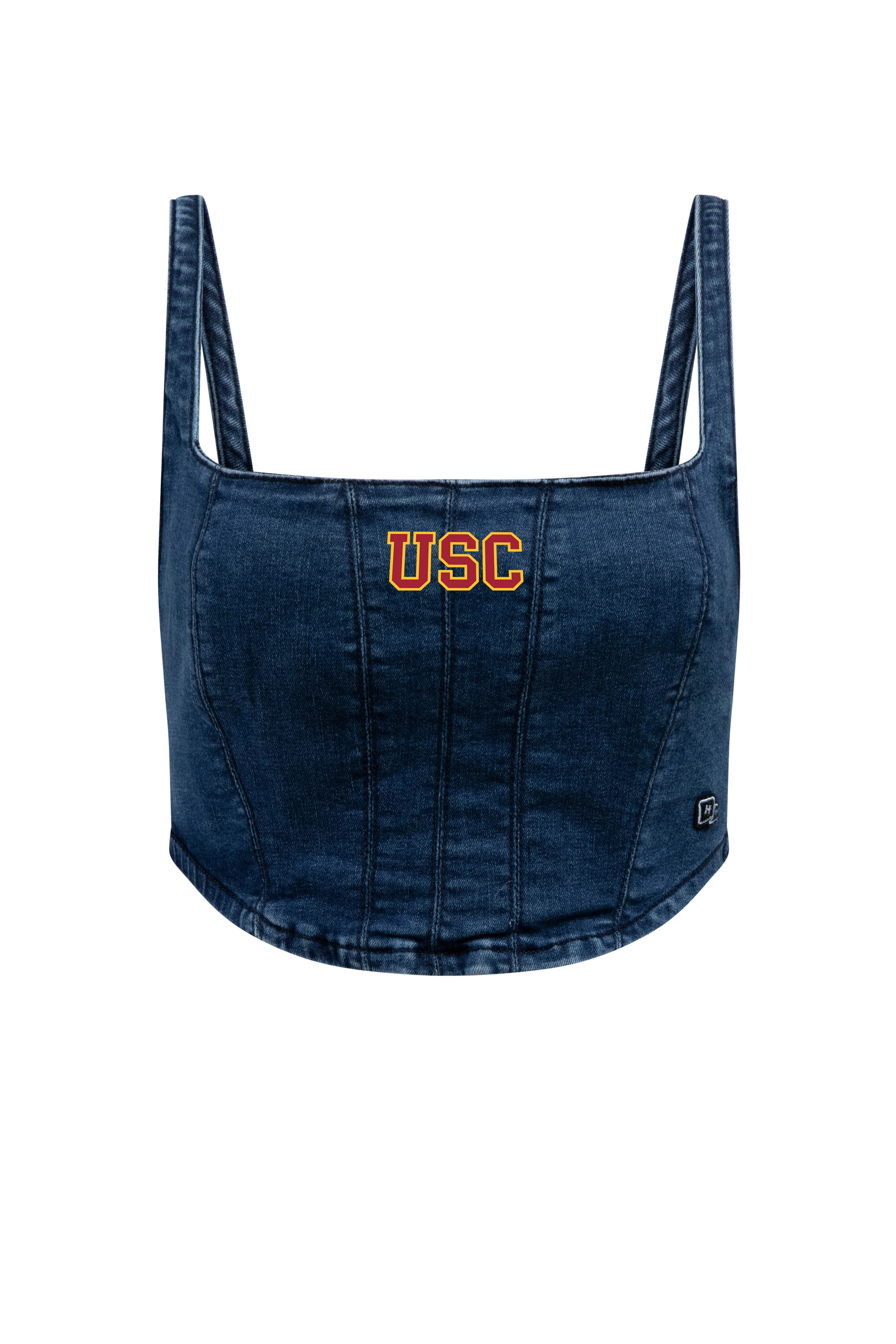University of Southern California Denim Corset - Image 5