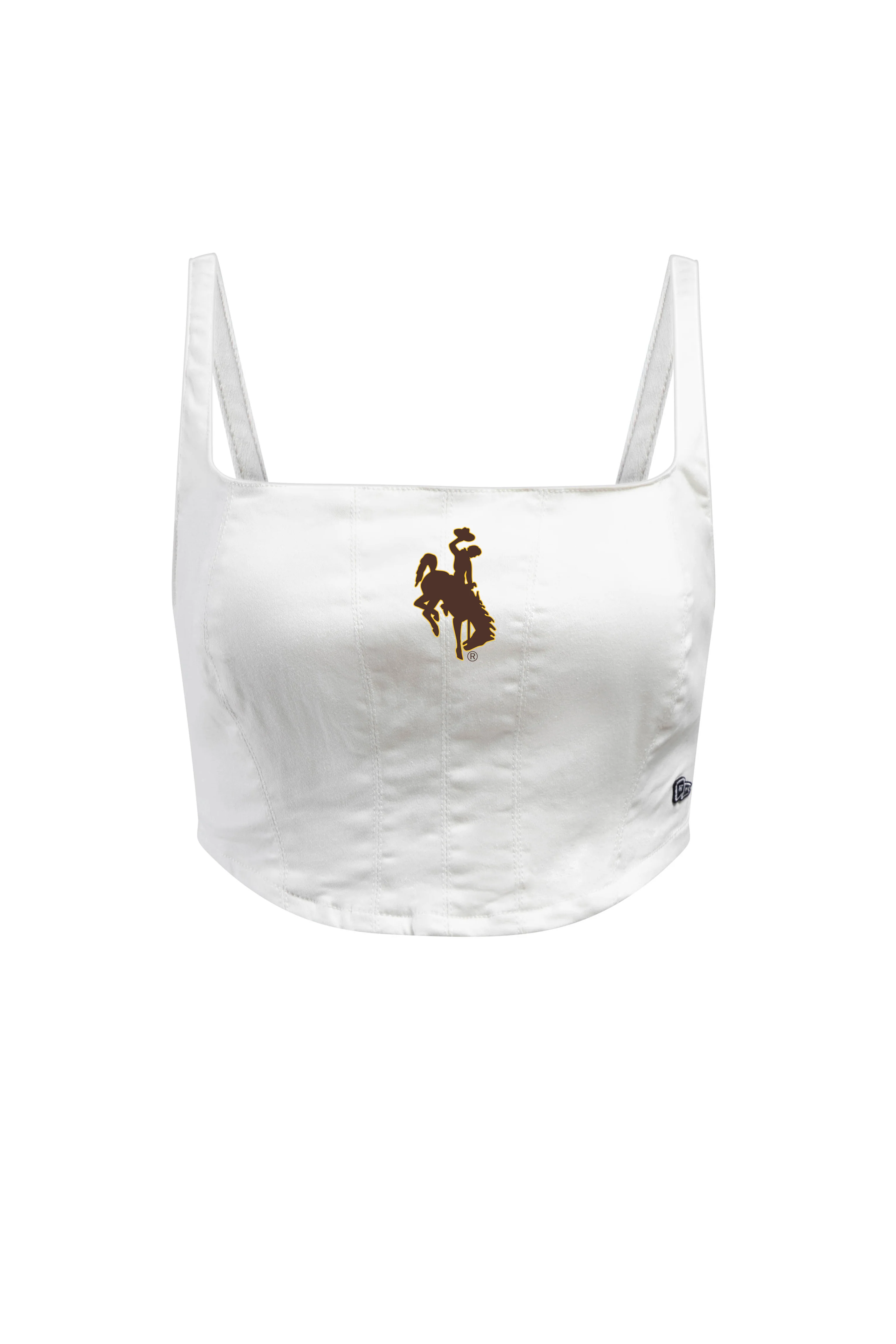 University of Wyoming Denim Corset - Image 3