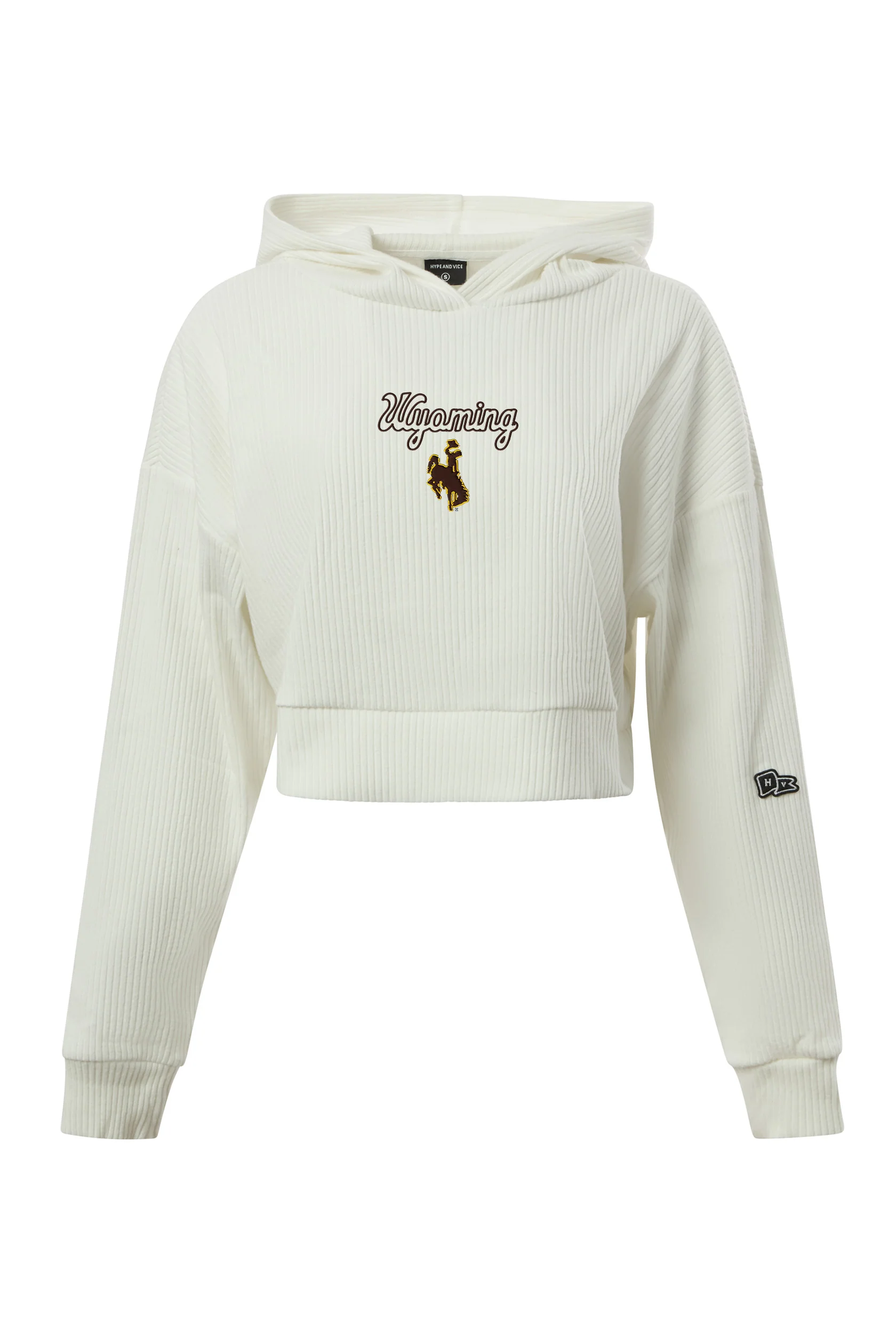 University of Wyoming Warm-Up Cropped Hoodie