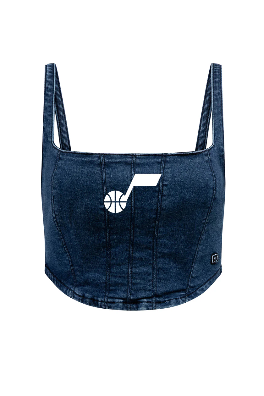 Utah Jazz Denim Corset - Image 4