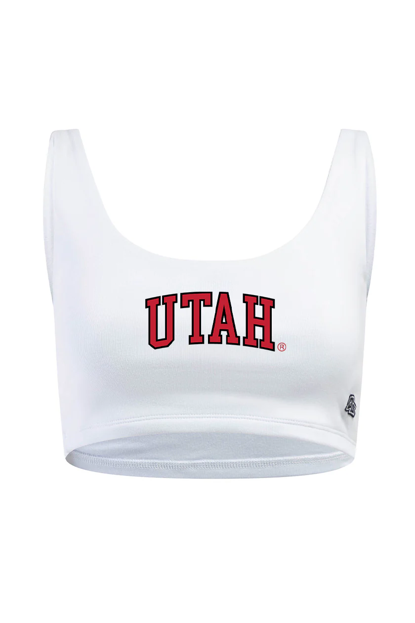 Utah | Scoop Neck Crop Top
