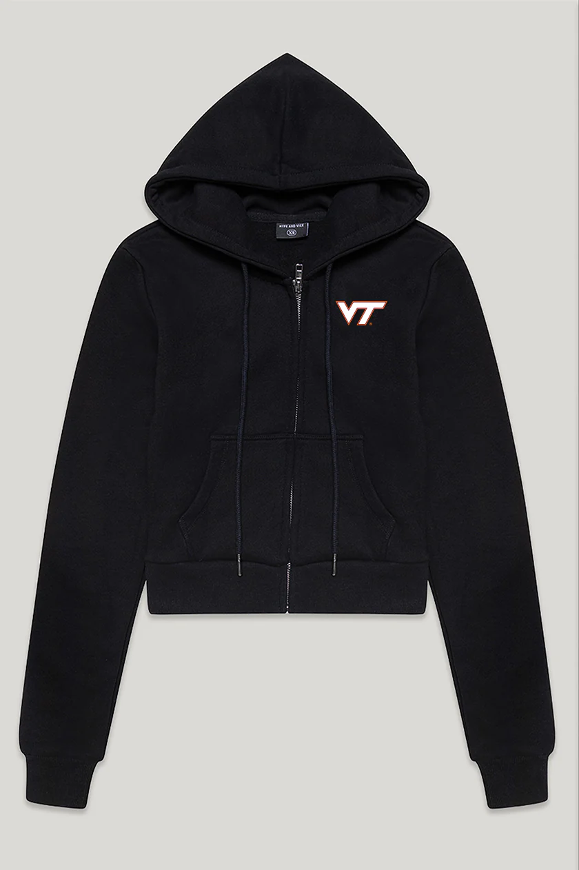 Virginia Tech  Mia Zip Sweater - Image 2