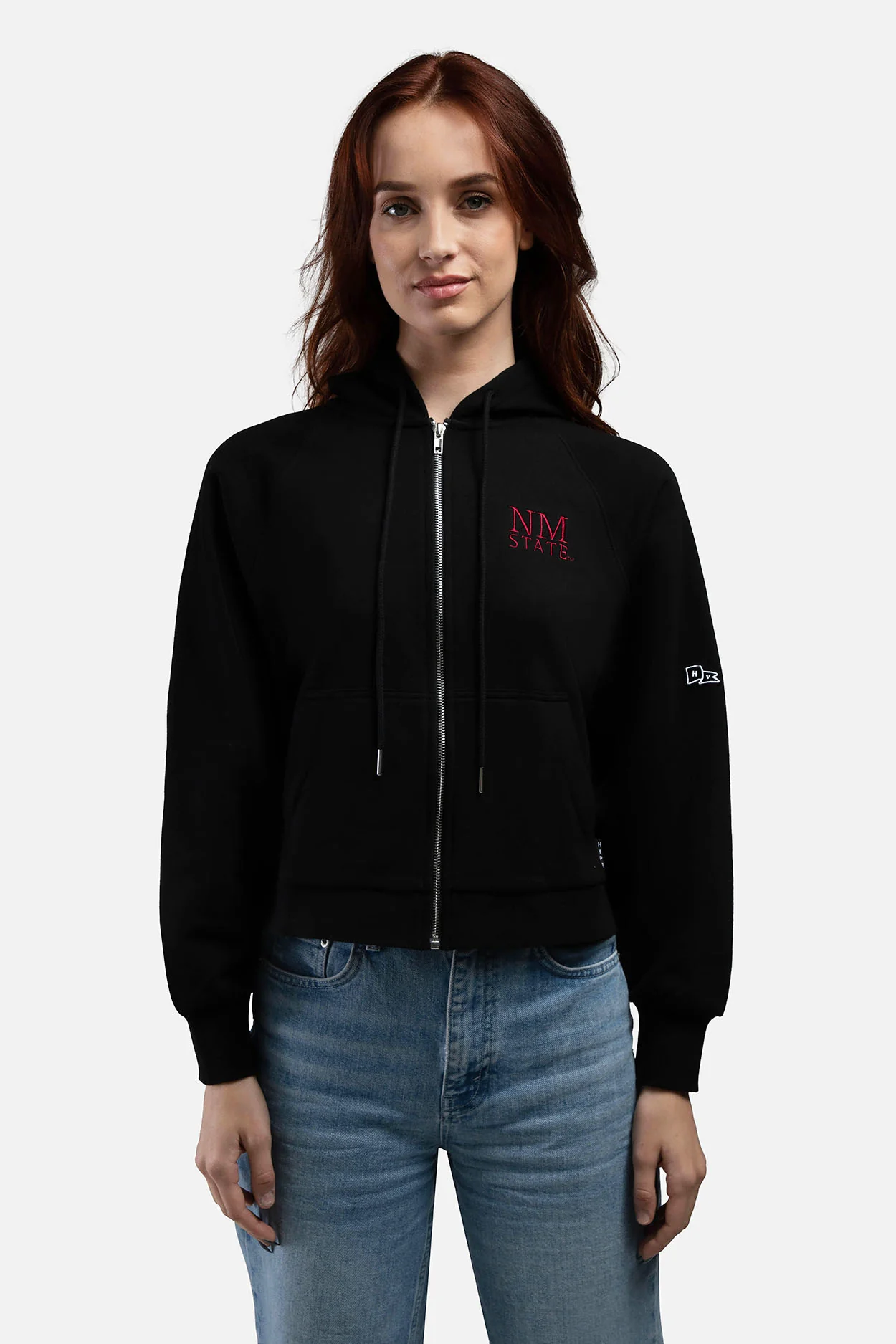 New Mexico State Raglan Zip Up