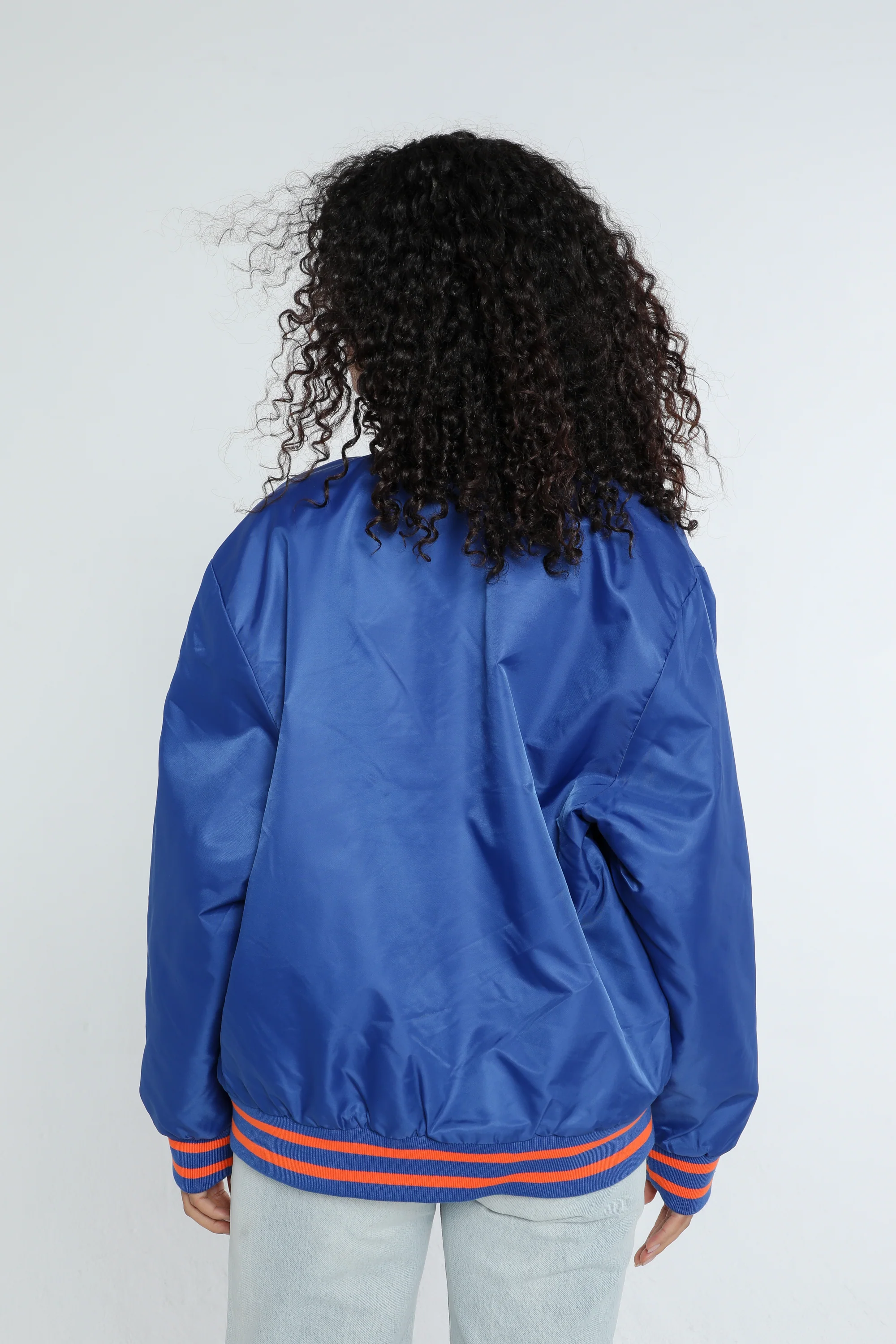 New York Knicks A-Game Varsity Jacket - Image 8