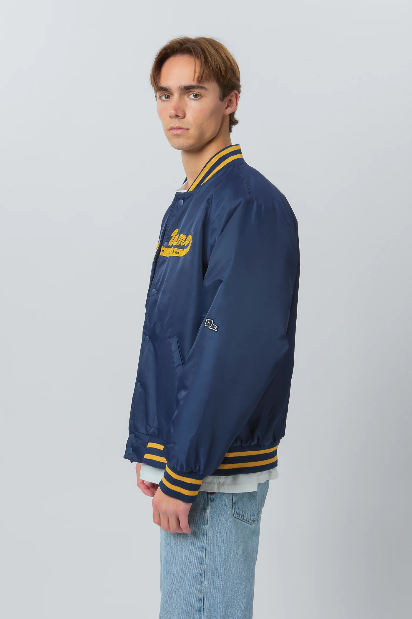 Notre Dame A-Game Varsity Jacket - Image 6