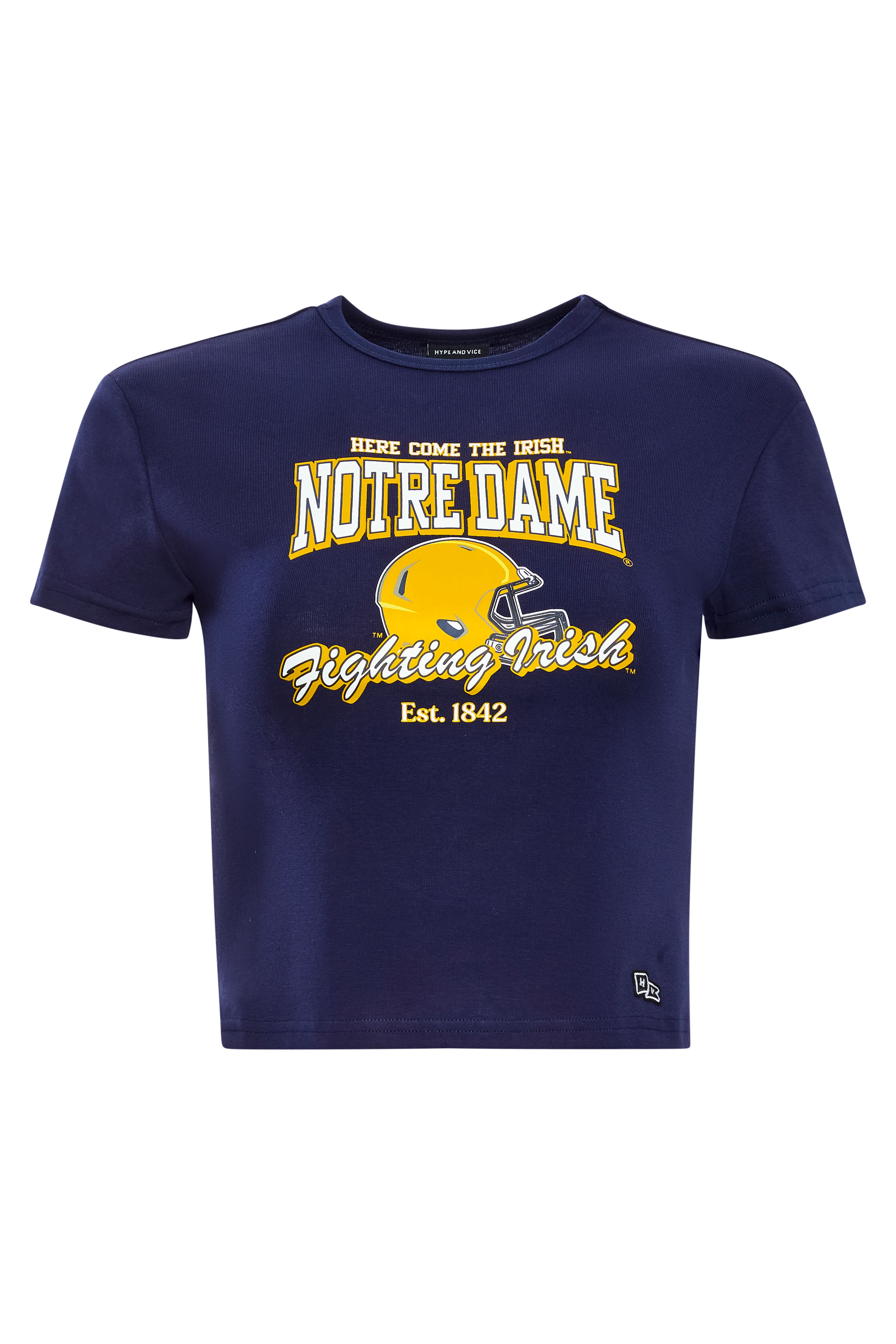 Notre Dame Vintage Baby Tee - Image 4