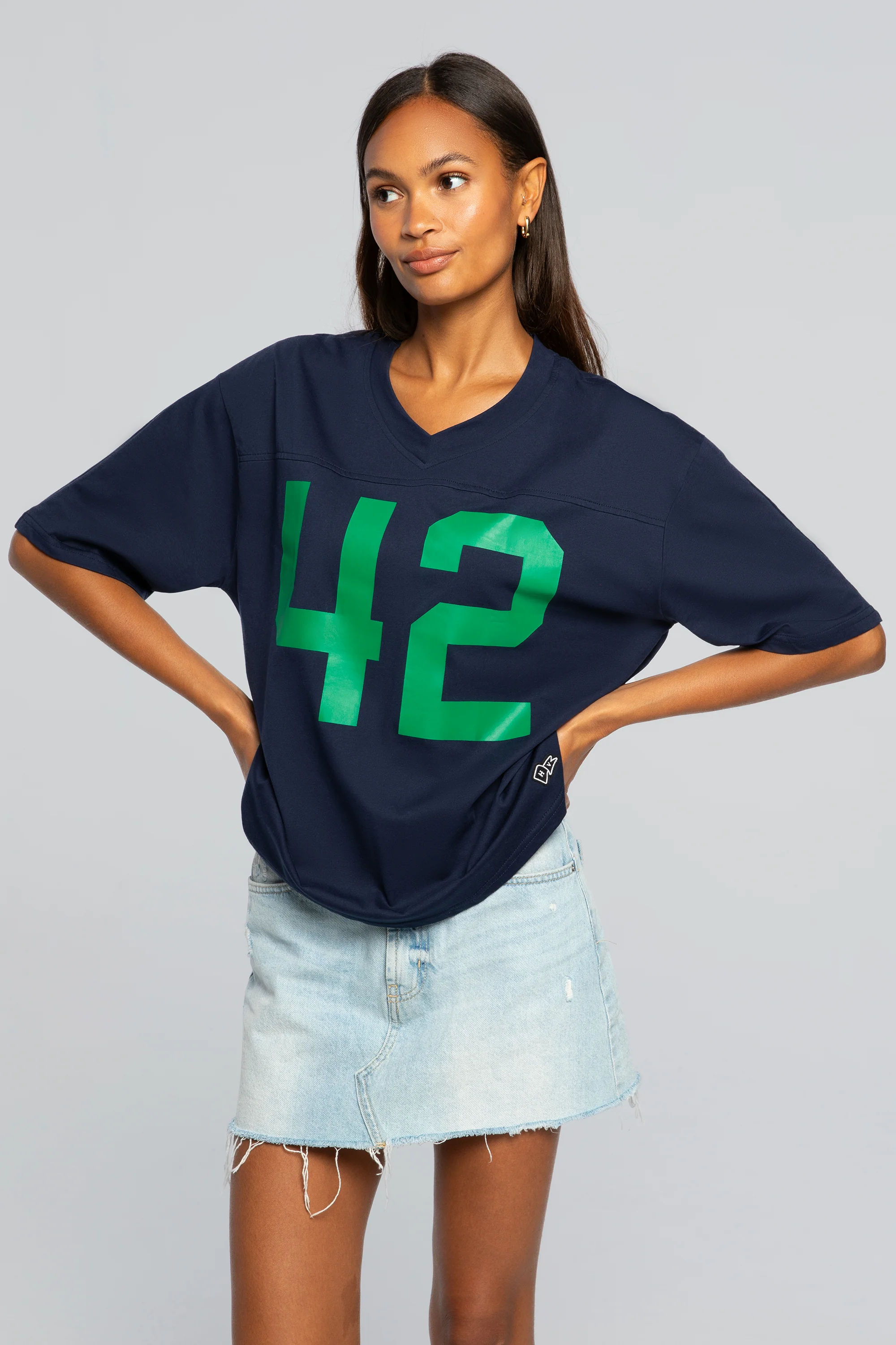 Notre Dame Football Oversized T-shirt - Image 2