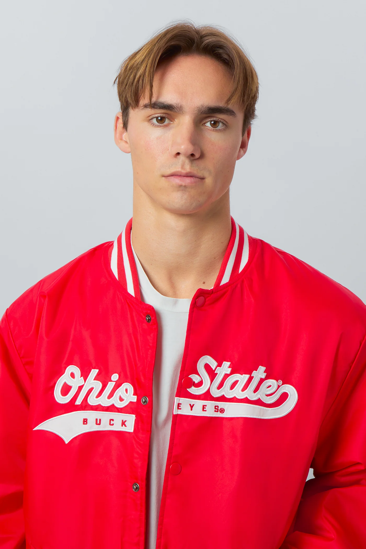 Ohio State A-Game Varsity Jacket - Image 5