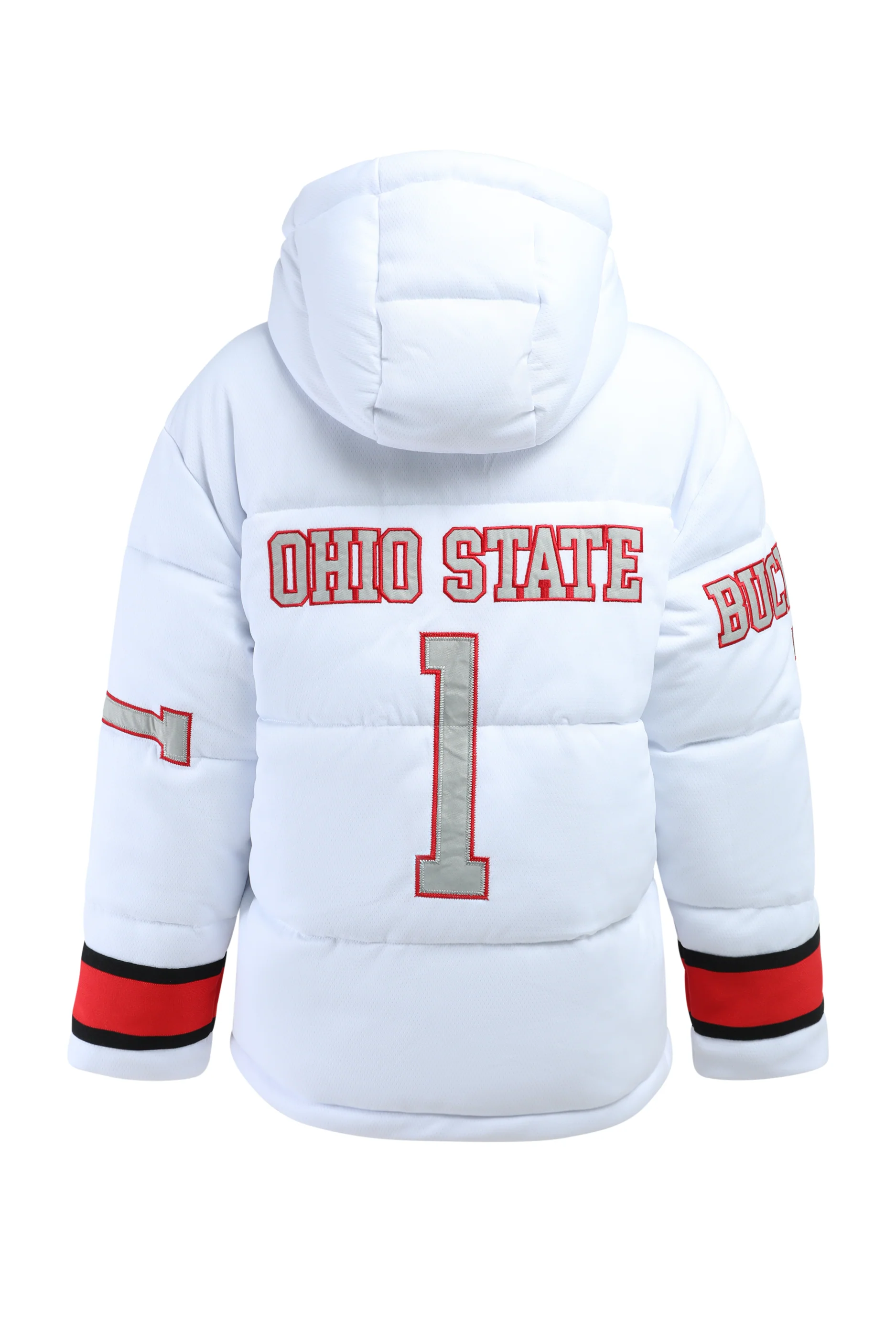Ohio State Jersey Puffer Jacket - Image 13