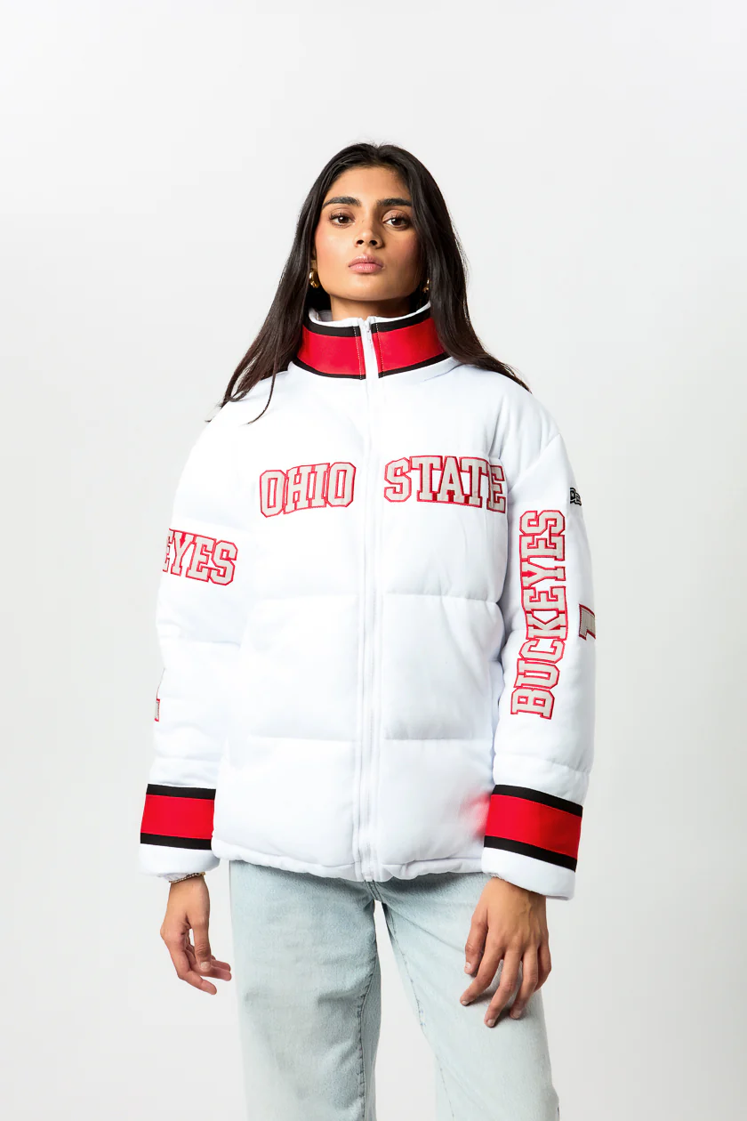 Ohio State Jersey Puffer Jacket - Image 14