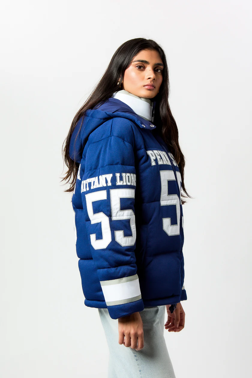 Penn State Jersey Puffer Jacket - Image 4