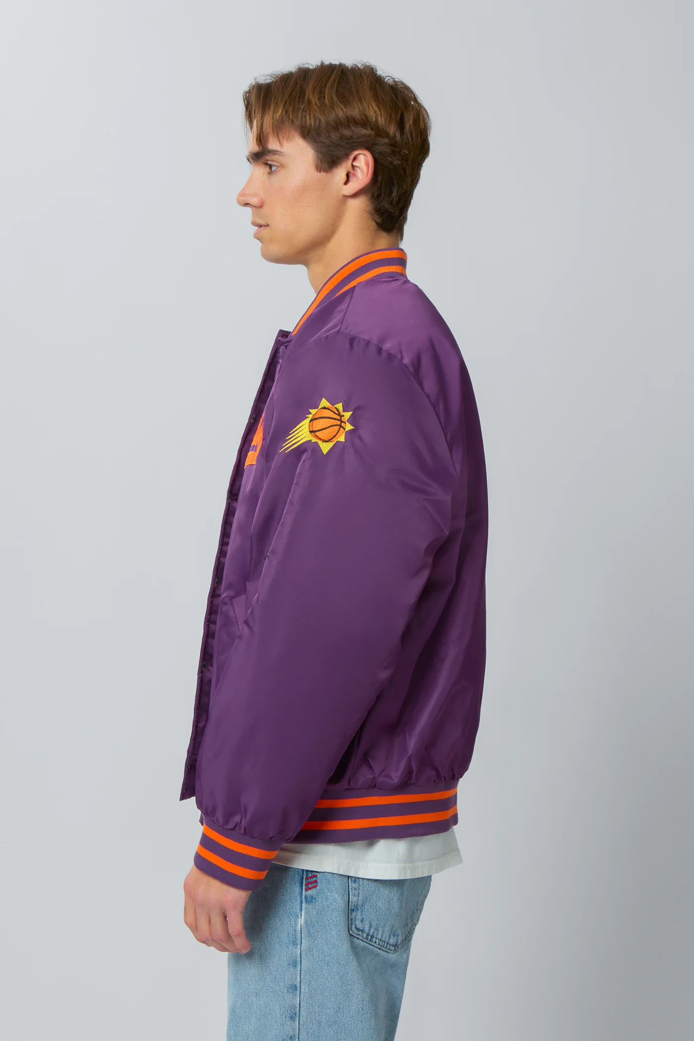 Phoenix Suns A-Game Varsity Jacket - Image 7