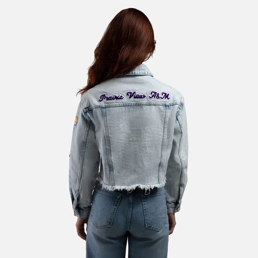 Prairie View A&M University Jean Jacket - Image 3