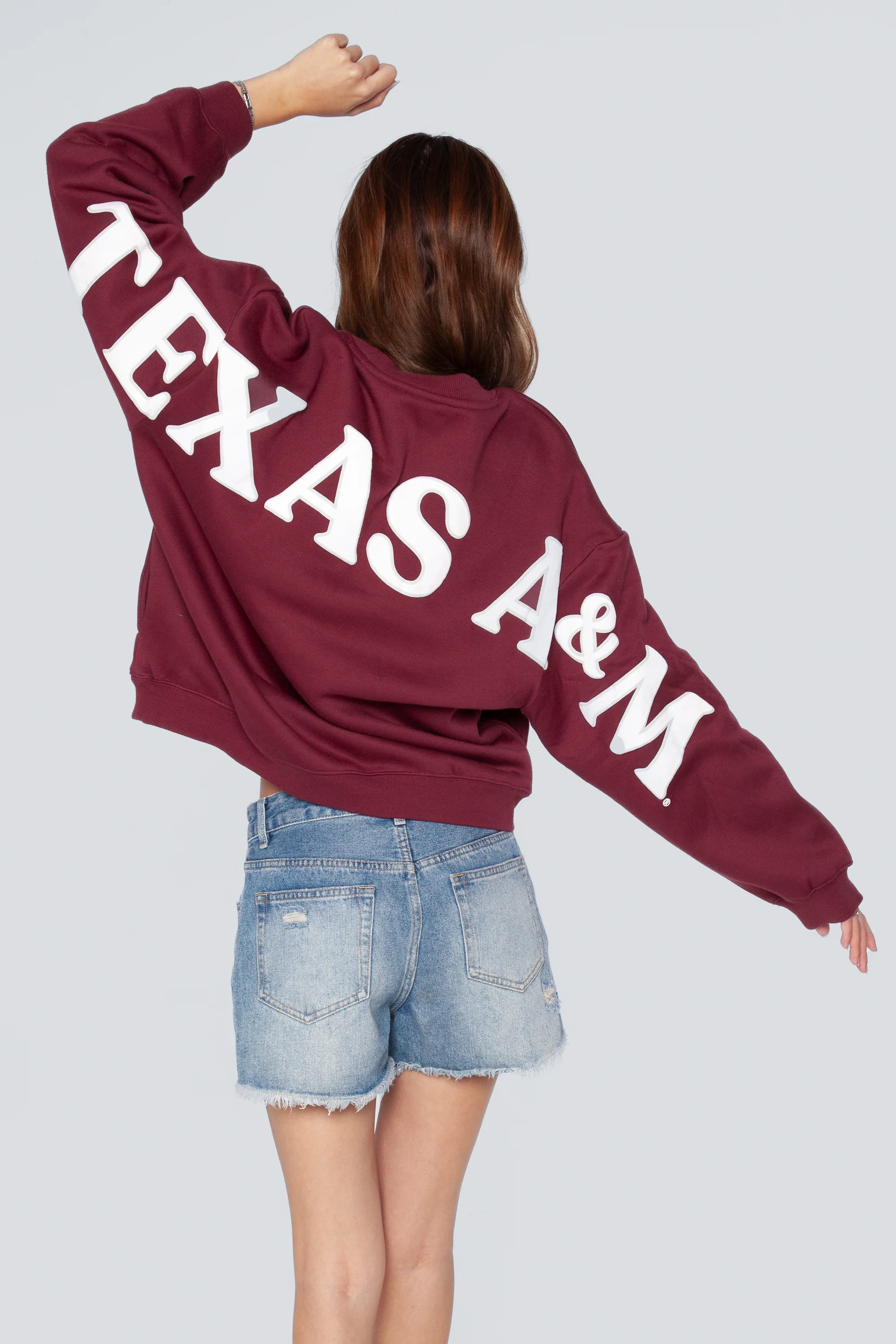 Texas A&M Oversized Crewneck - Image 4