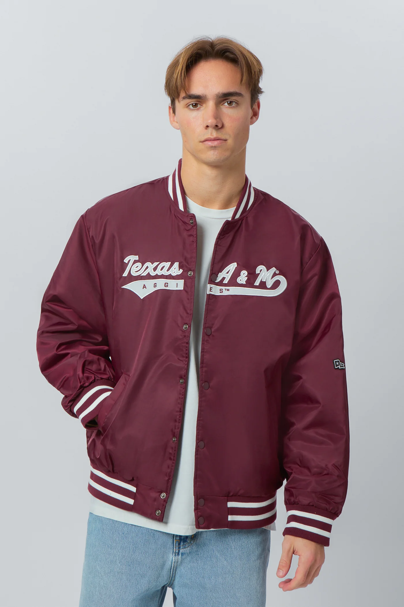 Texas A&M A-Game Varsity Jacket - Image 2