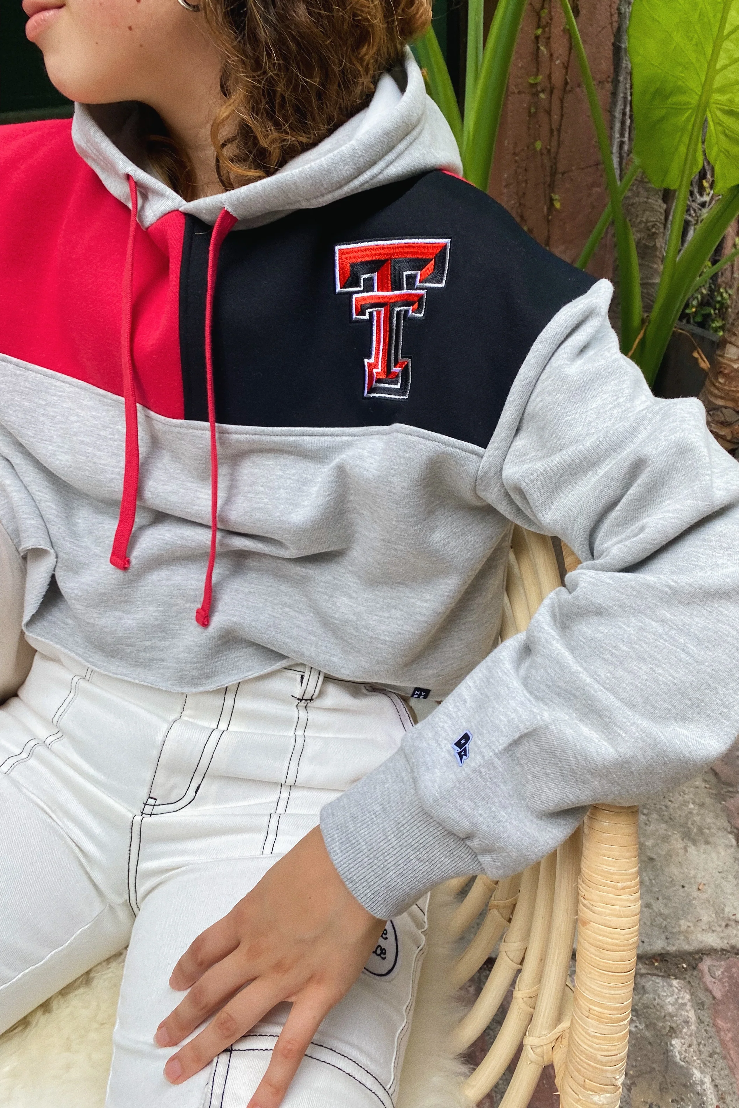 Texas Tech Color-Block Hoodie - Image 2