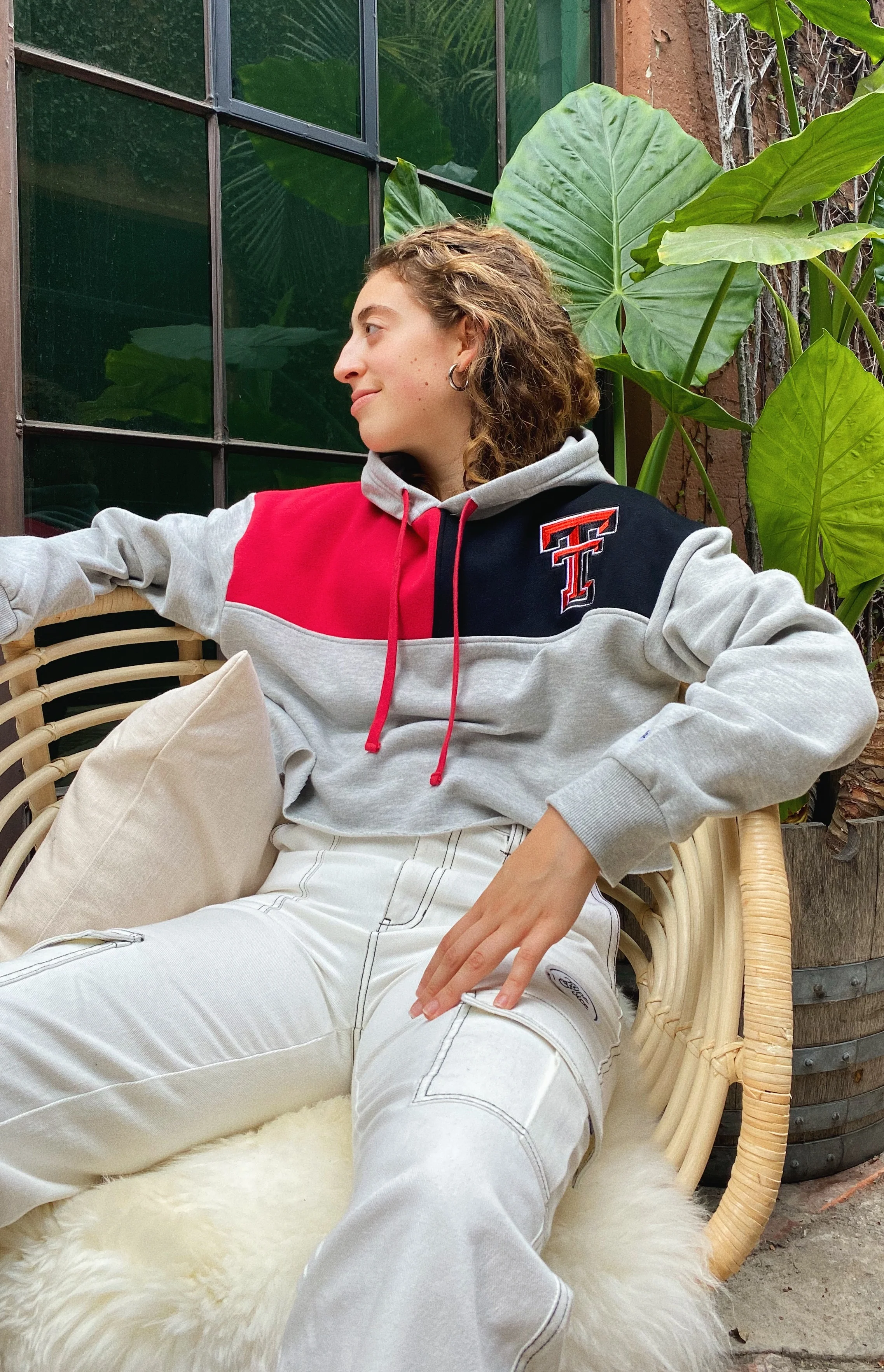 Texas Tech Color-Block Hoodie - Image 3