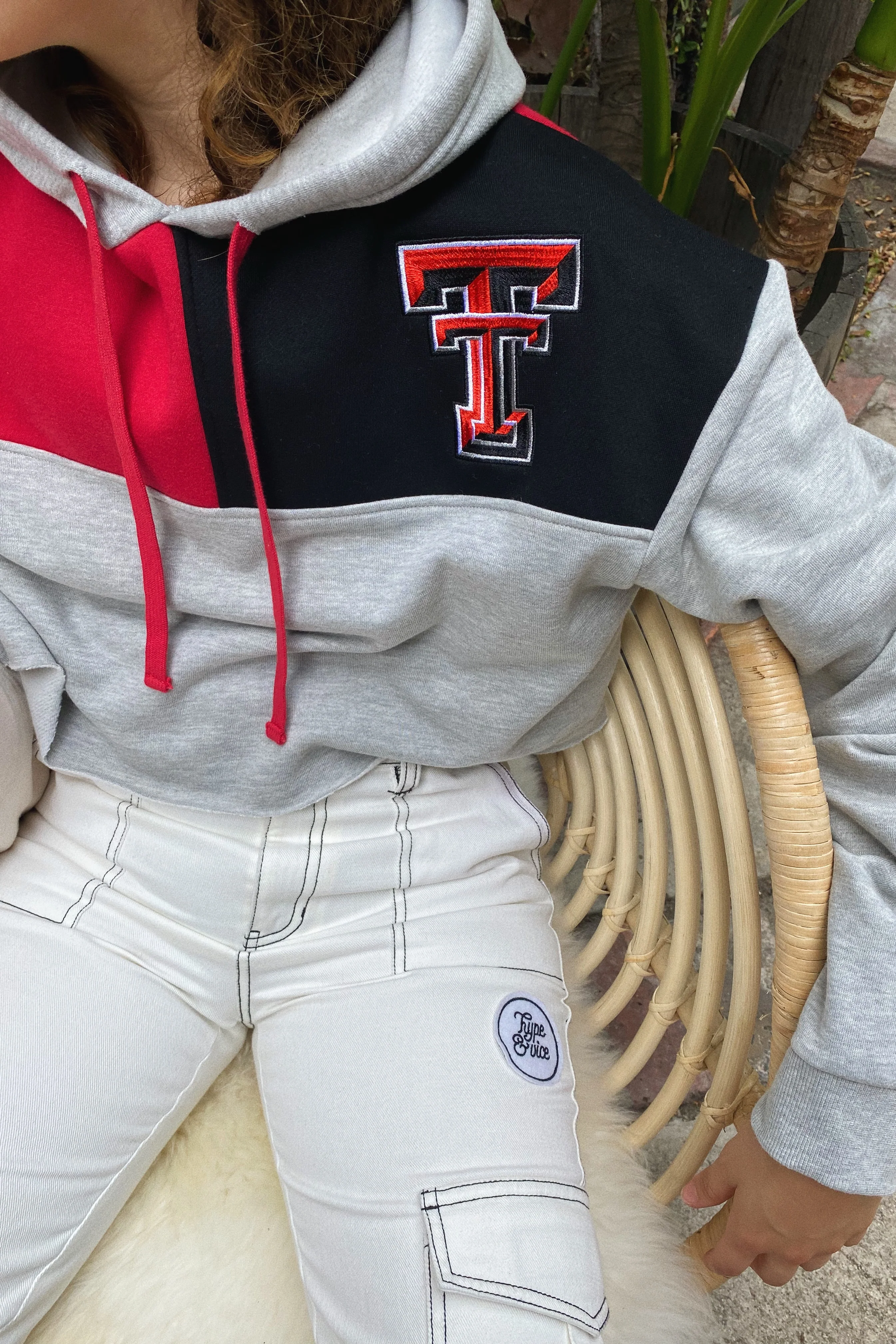 Texas Tech Color-Block Hoodie - Image 4