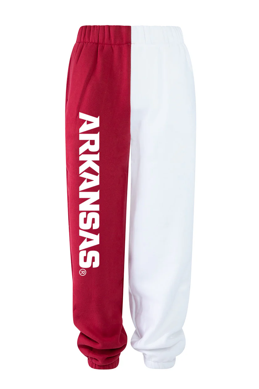 University of Arkansas Color-Block Sweats - Image 4