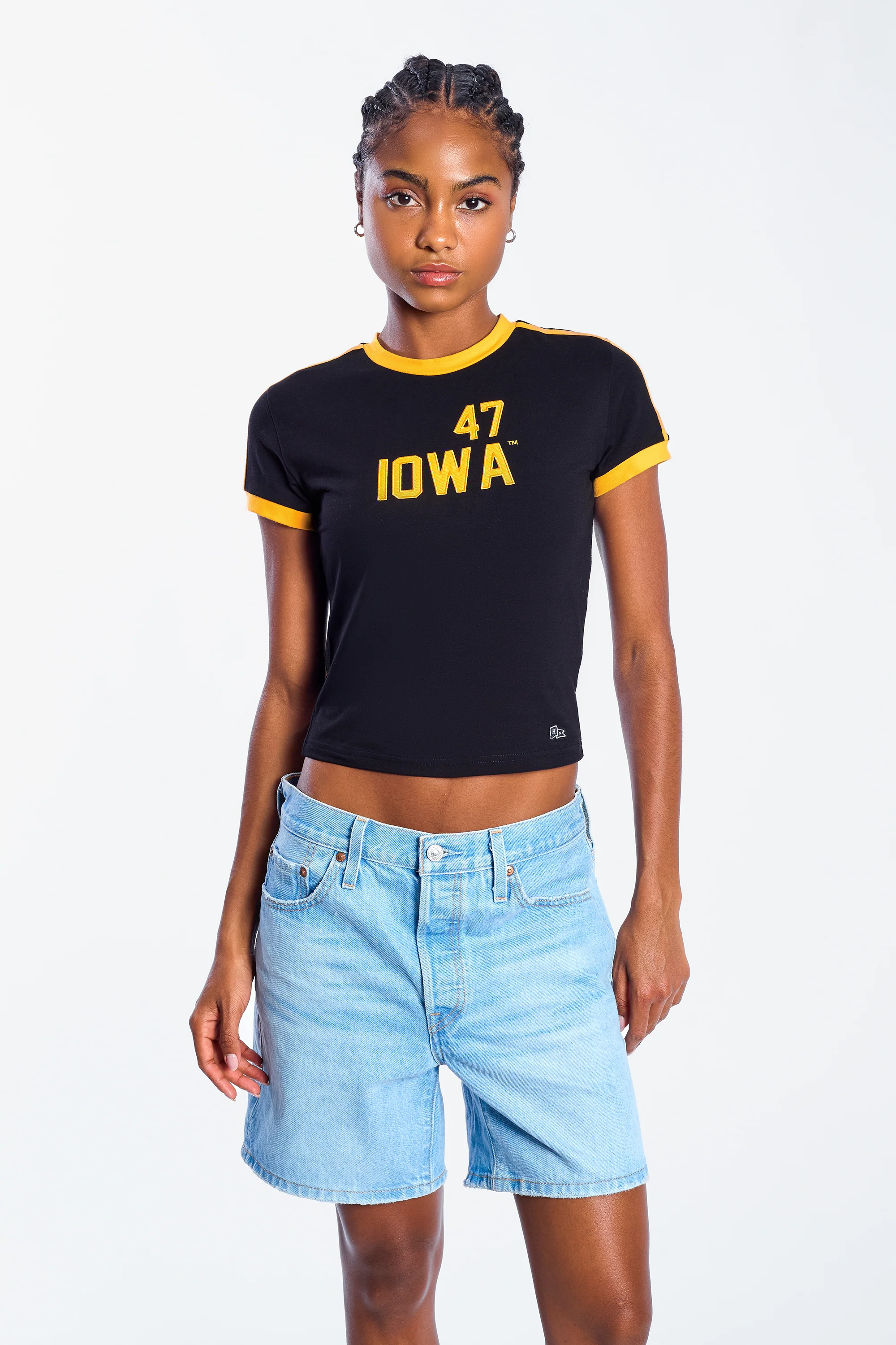 University of Iowa Goalie Baby Tee