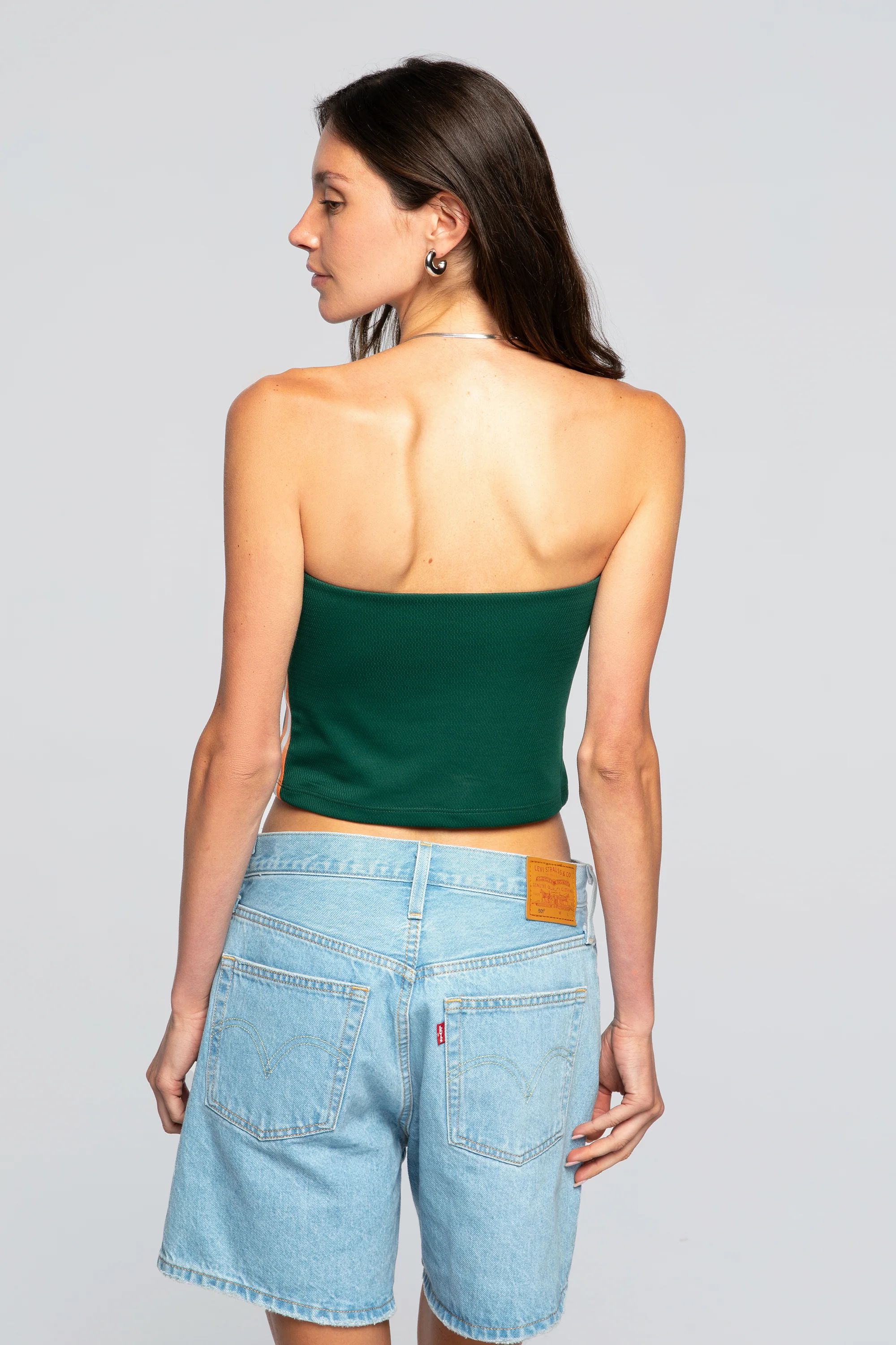 University of Miami Jersey Tube Top - Image 3